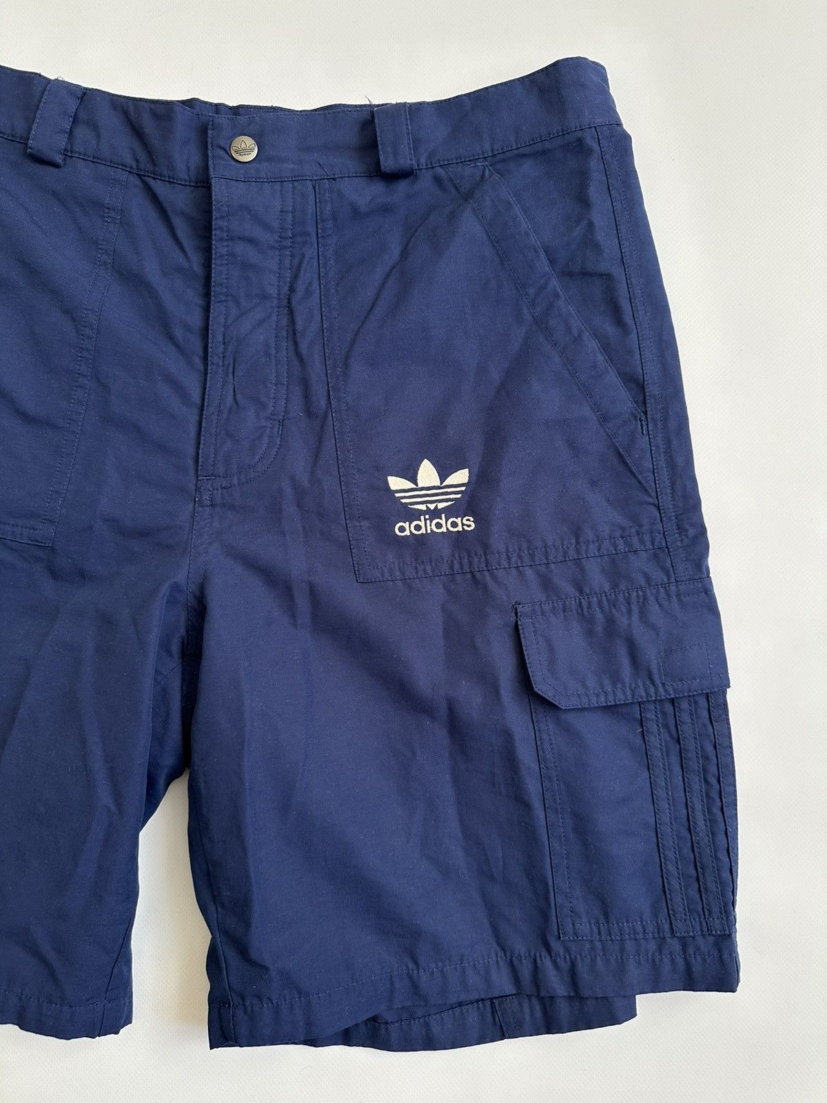 Adidas × Vintage Adidas vintage streetwear outdoor cargo shorts Size US 32 / EU 48 - 3 Thumbnail