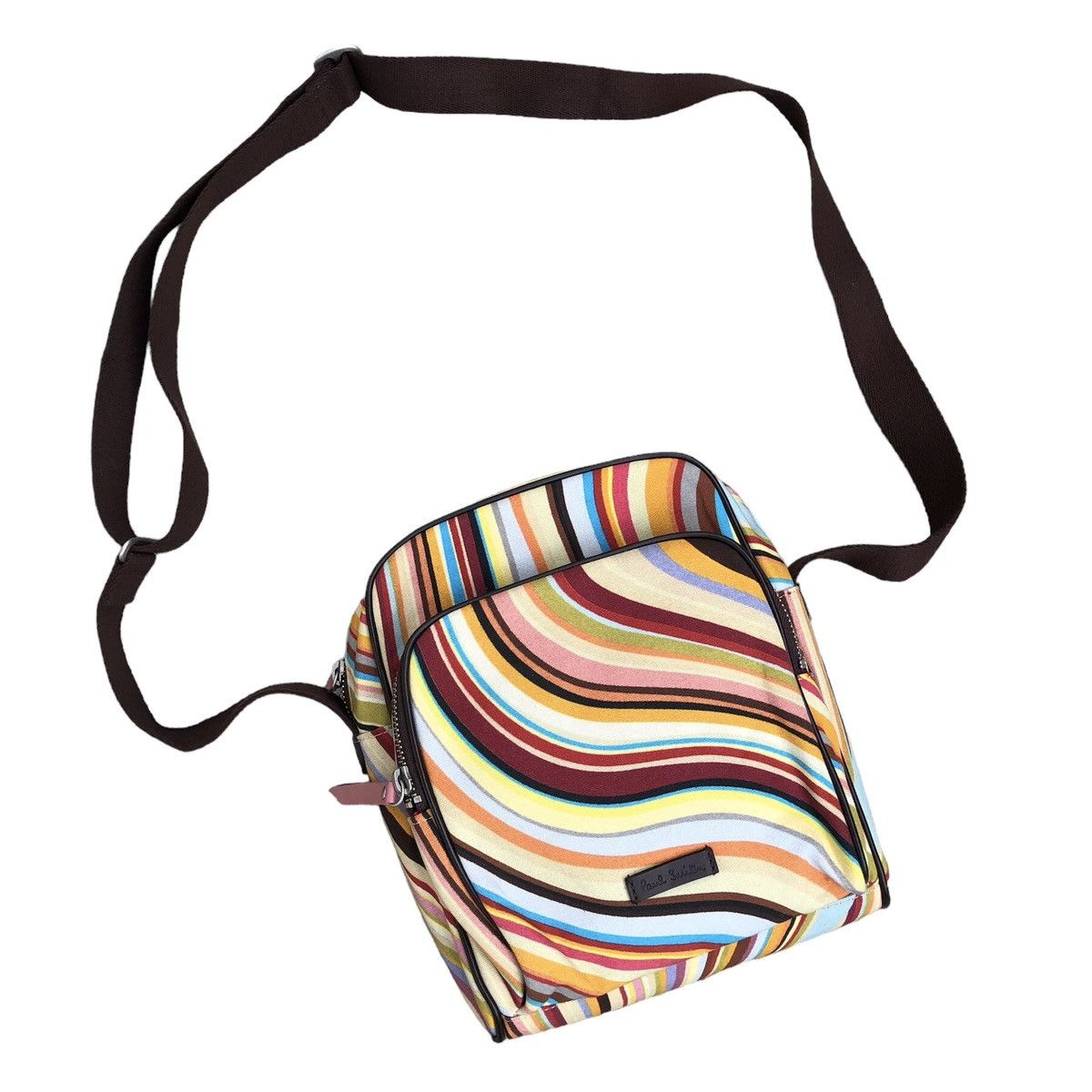 Paul Smith Paul Smith Shoulder Bag Cotton Multicolor Allover Pattern Size ONE SIZE - 2 Thumbnail