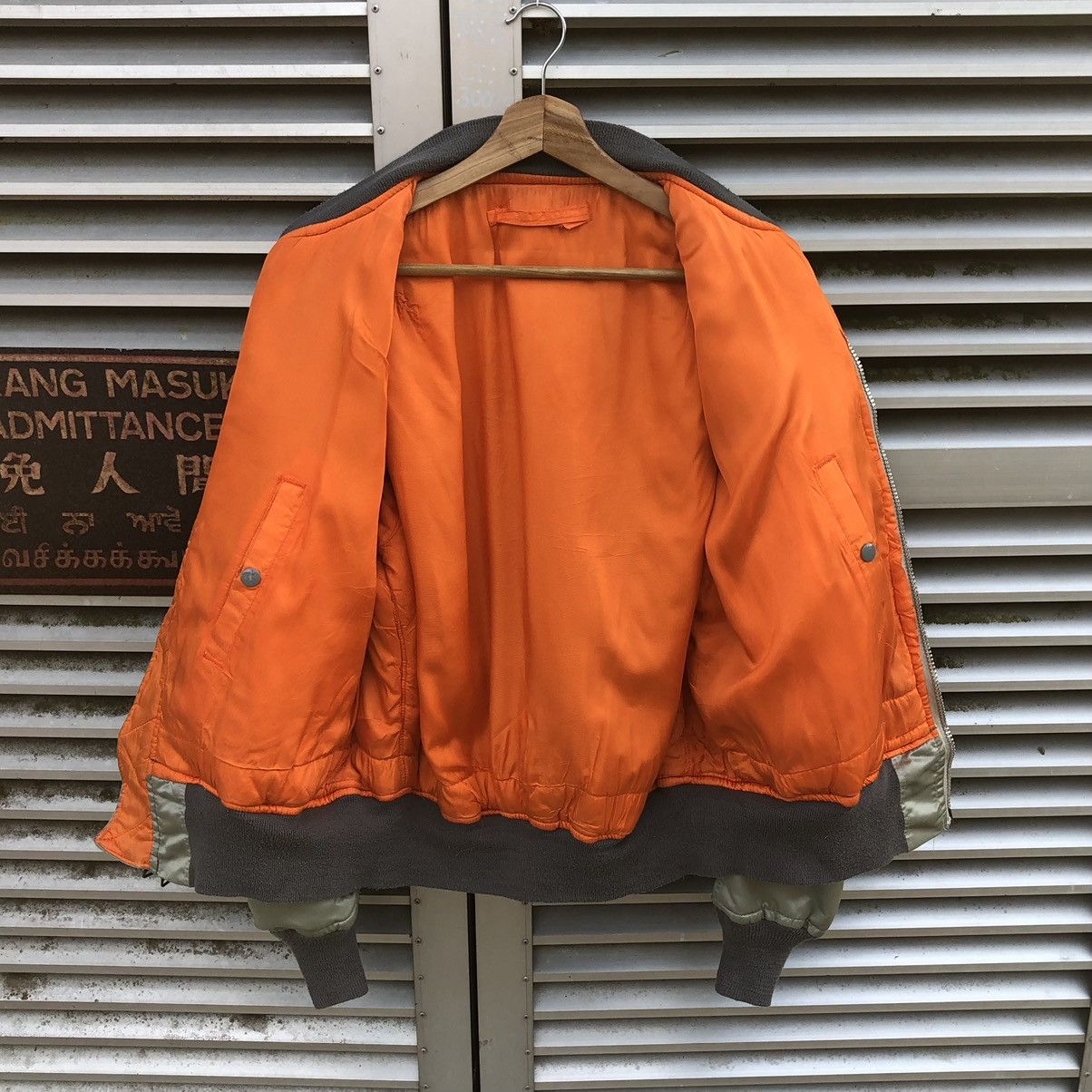 Avirex Vintage Avirex Flyer’s Man Intermediate Ma-1 Bomber Jacket 🇺🇸 Size US L / EU 52-54 / 3 - 7 Thumbnail