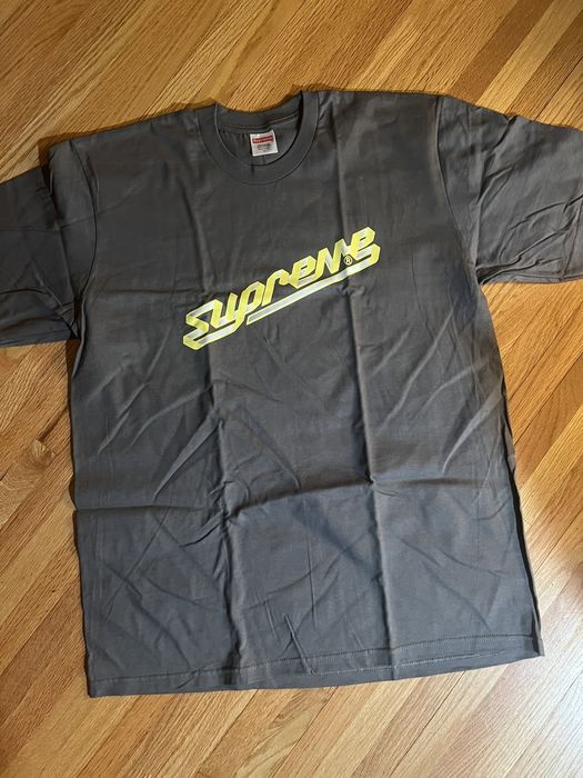 Supreme Supreme Banner Tee - Lg Gray - NEW | Grailed