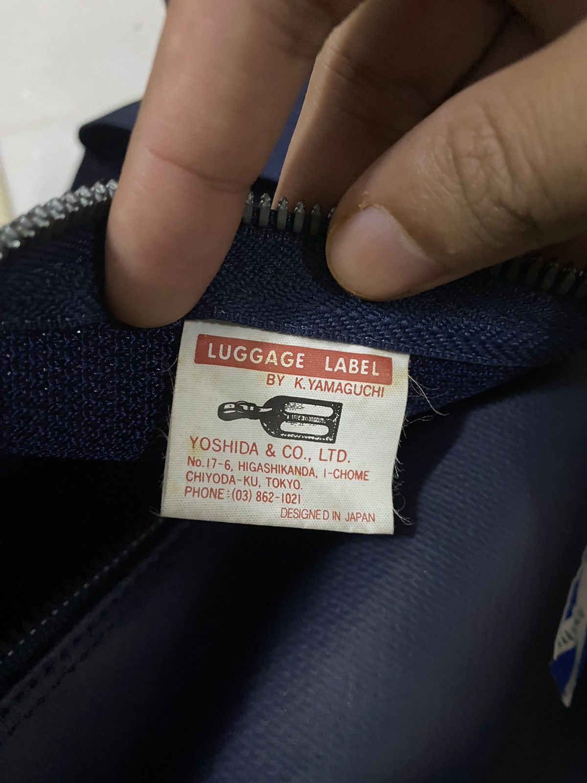 Japanese Brand Luggage Label Boston Travel Sling bag Size ONE SIZE - 9 Thumbnail