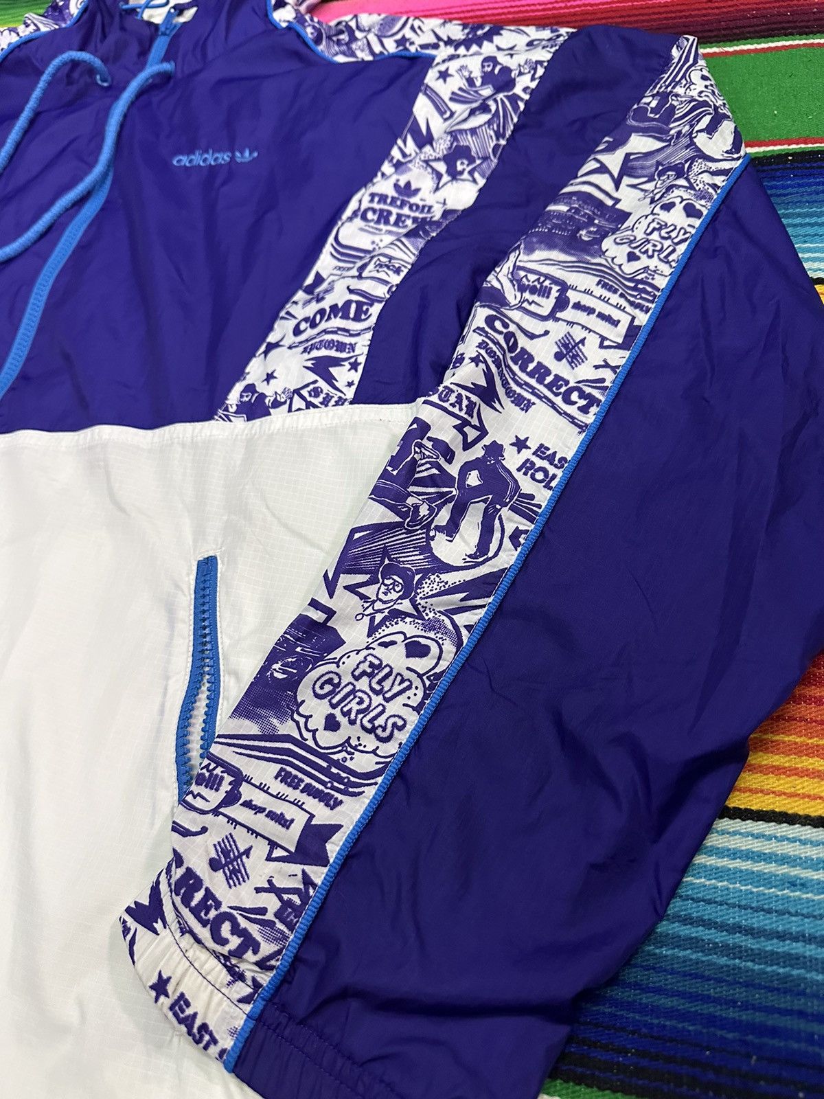 Other 💥Adidas💥 Crazy Design Adidas Trefoil Crew 💥 Size US M / EU 48-50 / 2 - 8 Thumbnail