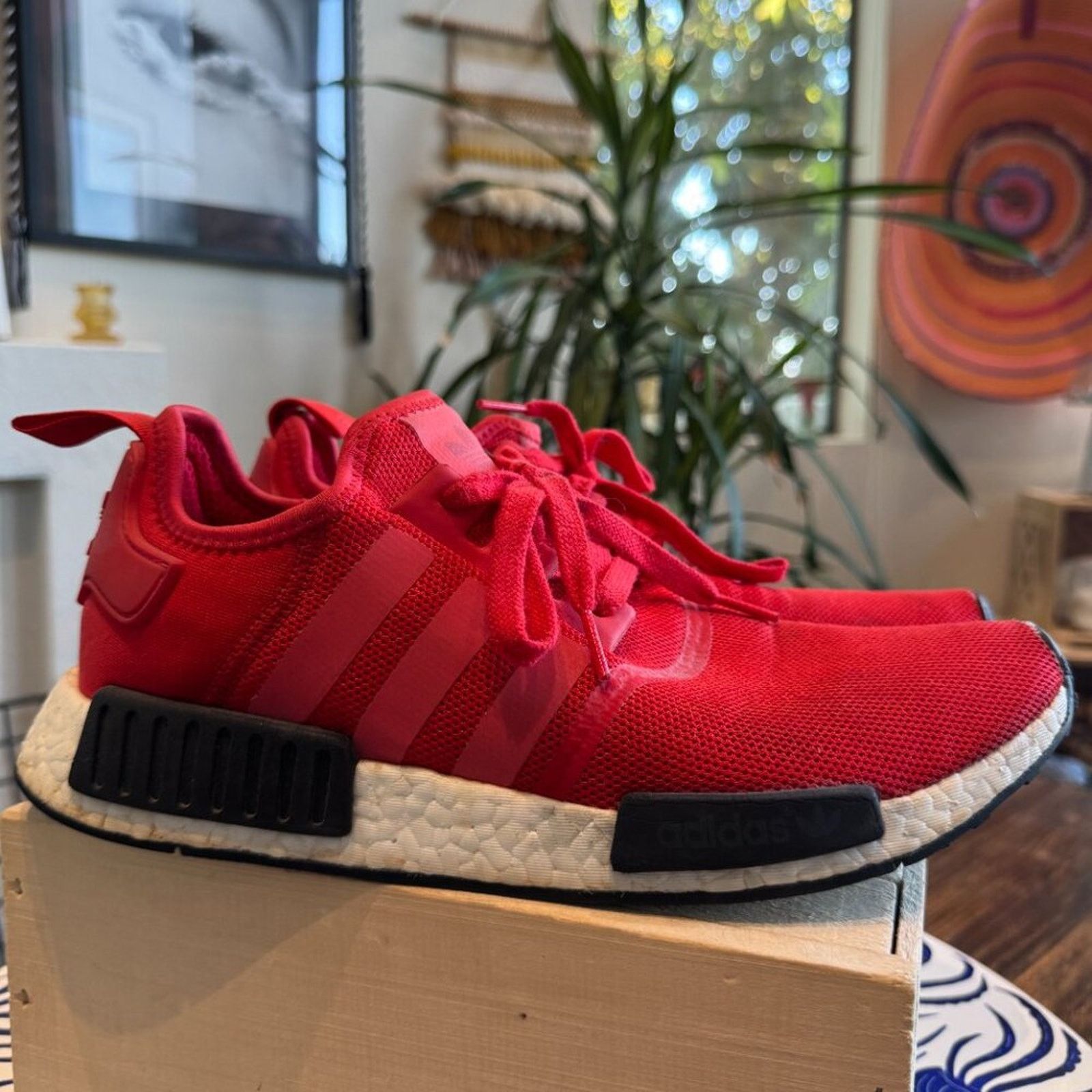 Adidas Adidas NMD_R1 Red/Core Black, Men’s 10.5, Great Condition Size US 10.5 / EU 43-44 - 3 Thumbnail