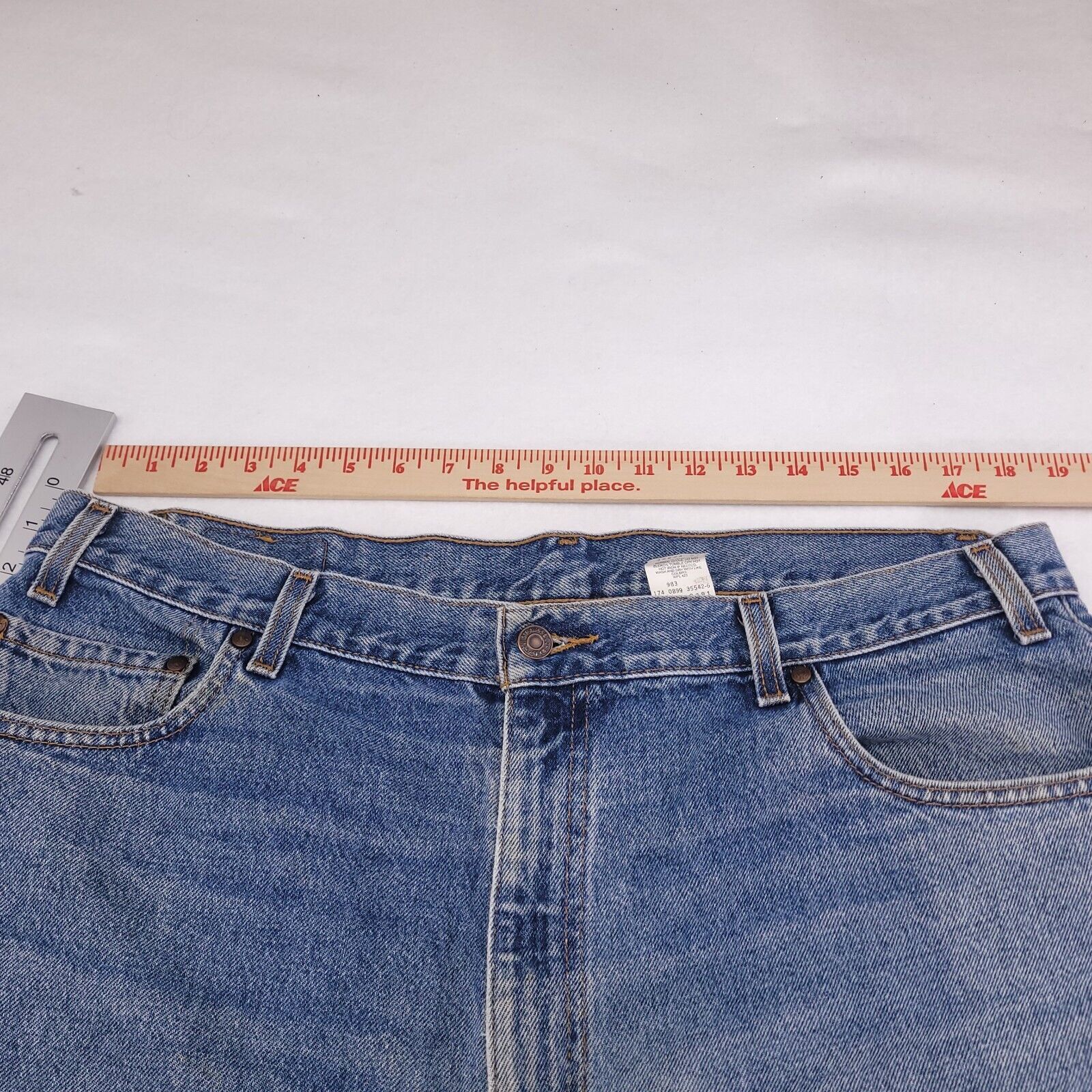 Levi's Levi's Casual Button Zip Denim Jeans Mens Size 40x30 Blue Size US 40 / EU 56 - 7 Thumbnail