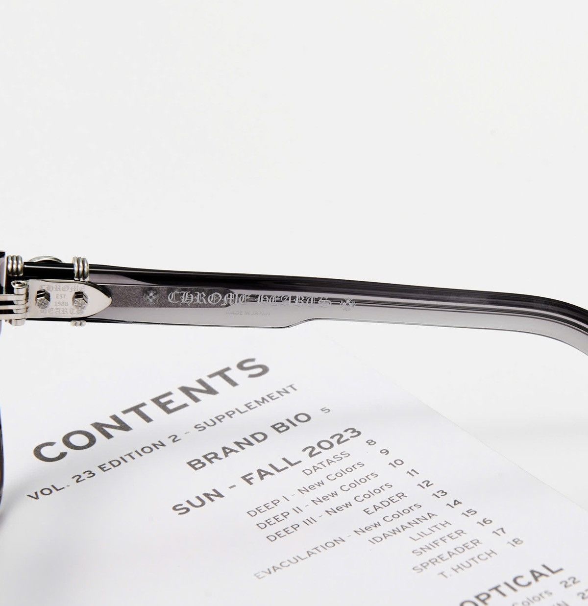 Chrome Hearts CHROME HEARTS HALLLAMANASS FLINT GLASSES Size ONE SIZE - 5 Thumbnail