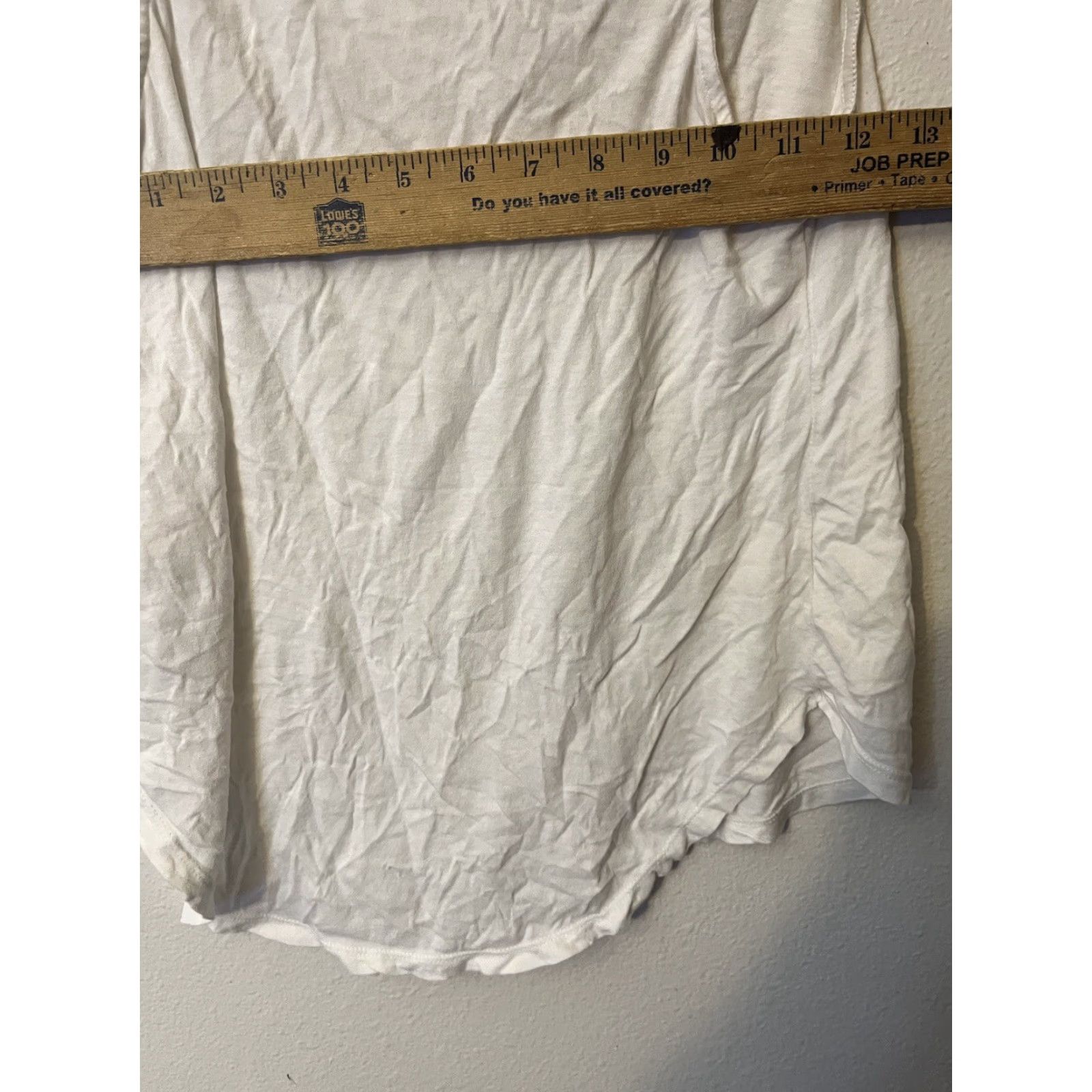 Express VINTAGE Express Women's Tank Top XS Casual Sleeveless Cotton Modal Spandex White Basic Size XS / US 0-2 / IT 36-38 - 5 Thumbnail