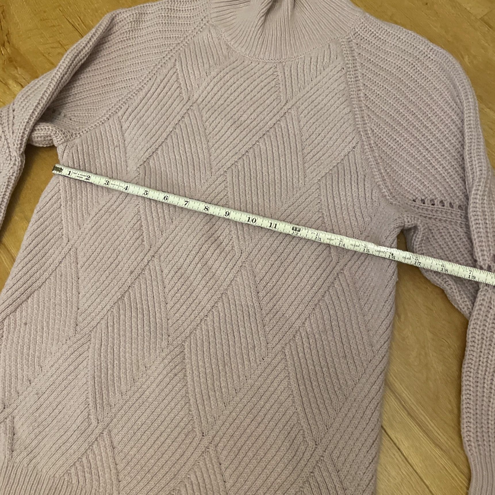 Rebecca Taylor Rebecca Taylor Sweater Ladies Med Purple Mock Neck Basket Weave Open Knit Pullover Knit Open-Knit Raglan Sleeve Long Sleeve Size M / US 6-8 / IT 42-44 - 3 Thumbnail