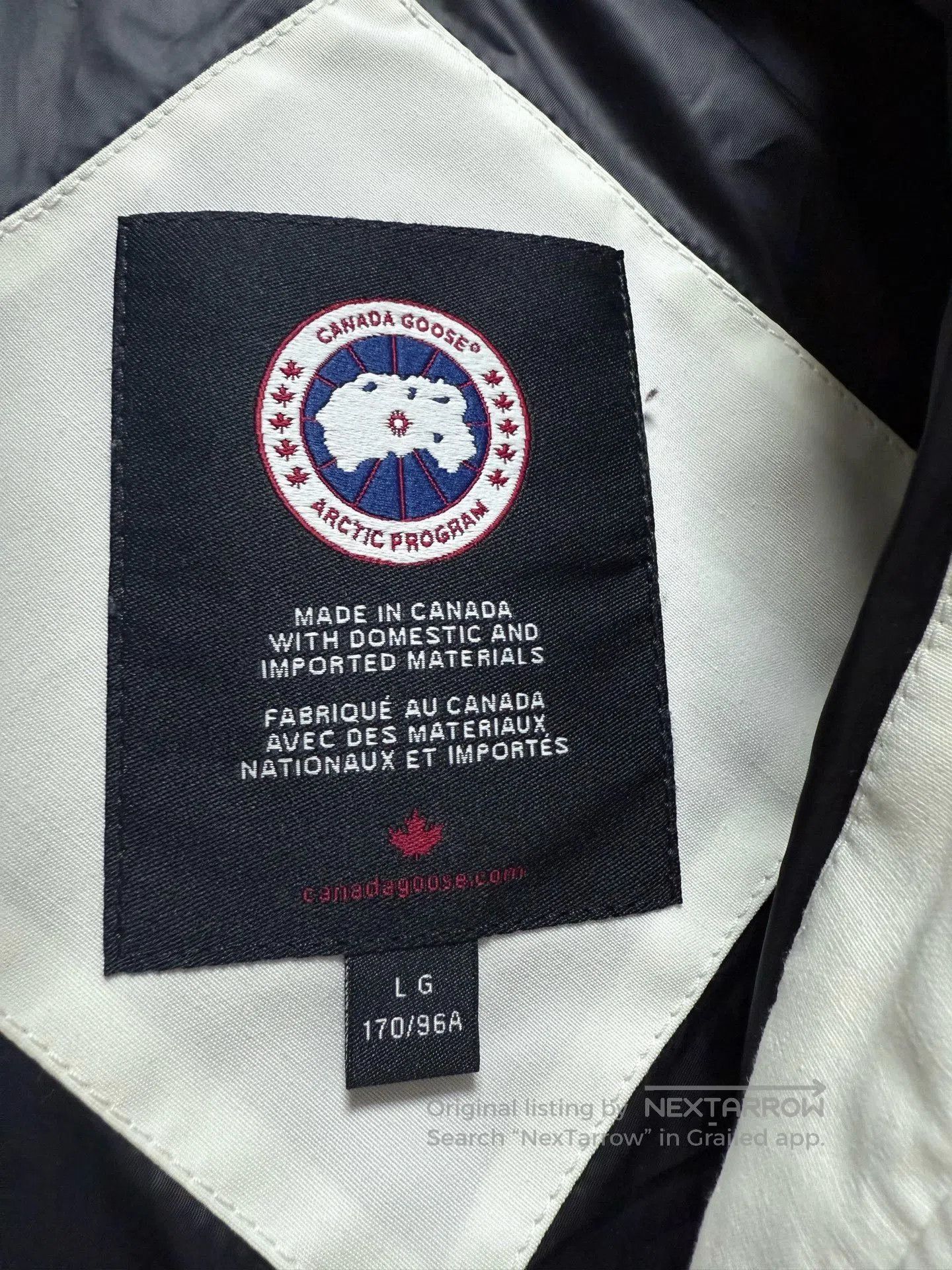 Canada Goose Canada Goose White Down Vest Size L. Size US L / EU 52-54 / 3 - 4 Thumbnail