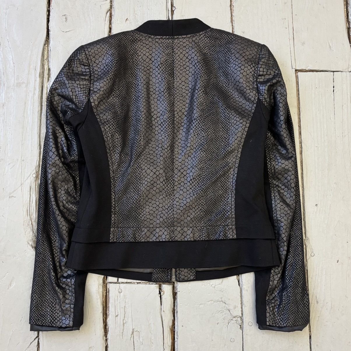 Armani Faux Snake Print Jacket Size M / US 6-8 / IT 42-44 - 3 Thumbnail