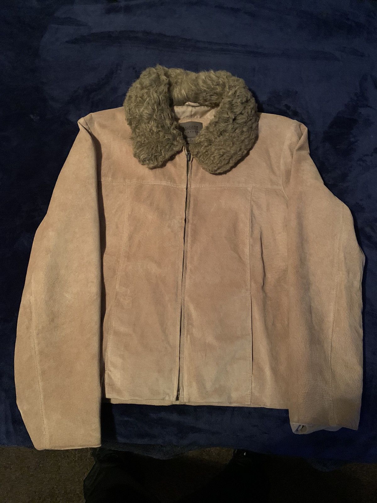 Vintage Women’s Jacket Zip up Y2K Fashion Indie Casual Fur Vintage Size M / US 6-8 / IT 42-44 - 1 Thumbnail