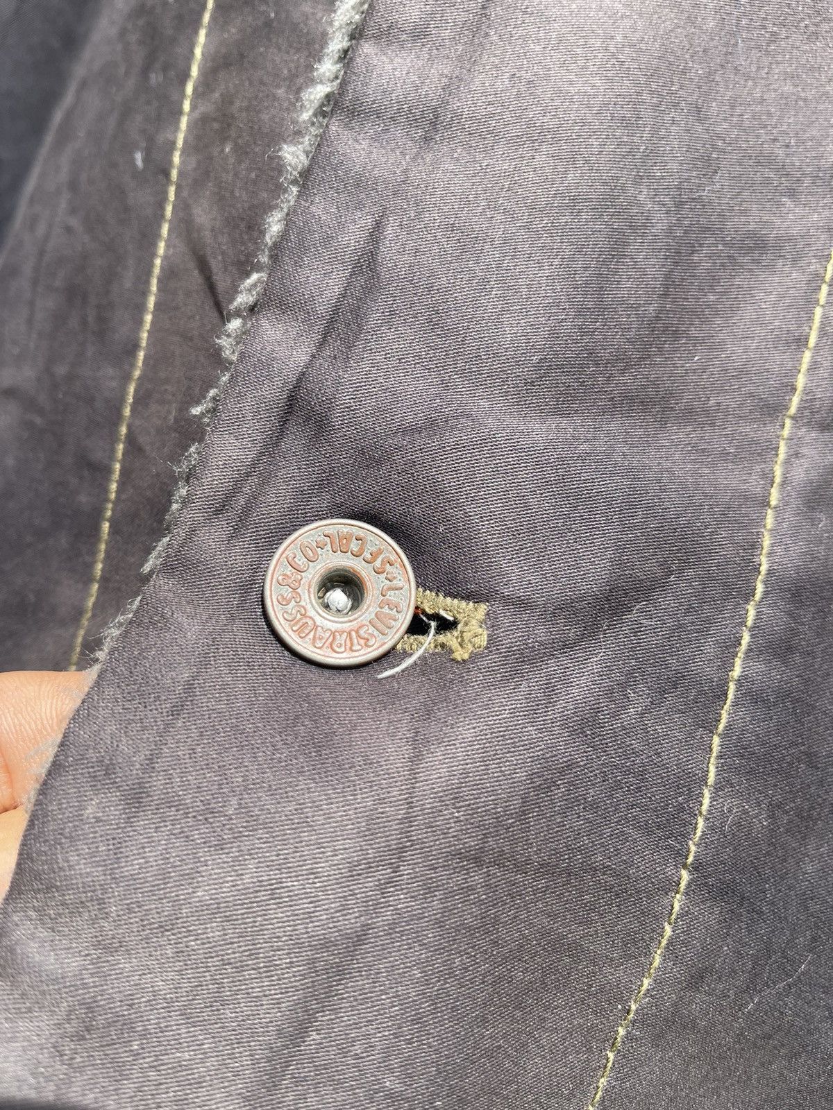 Levi's Vintage Levi’s Sherpa-Lined Barn Coat - Distressed Black Size US M / EU 48-50 / 2 - 20 Thumbnail