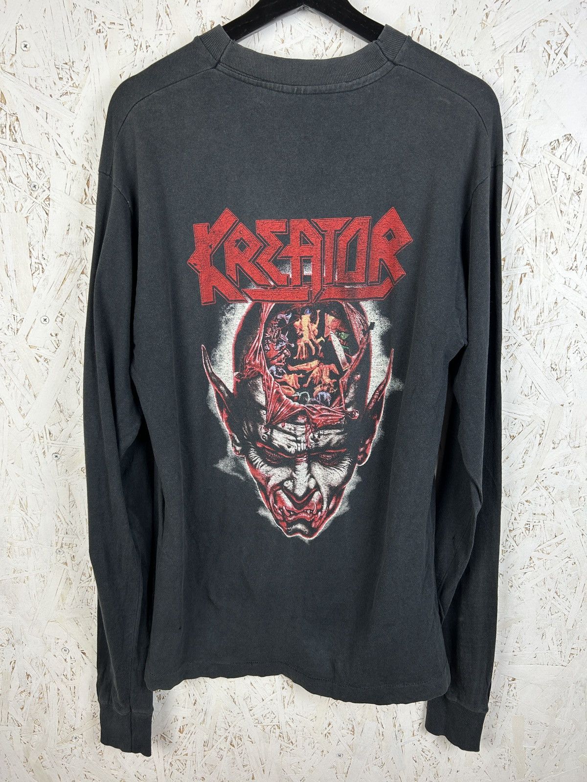 Kreator Coma Of Souls Crew 1990/91 Distressed Long Sleeve