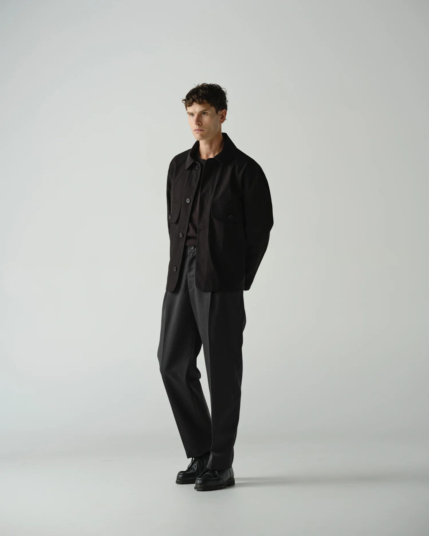 Other 💚 Thom Morison Big Pocket Jacket Black Medium NEW Size US M / EU 48-50 / 2 - 6 Thumbnail