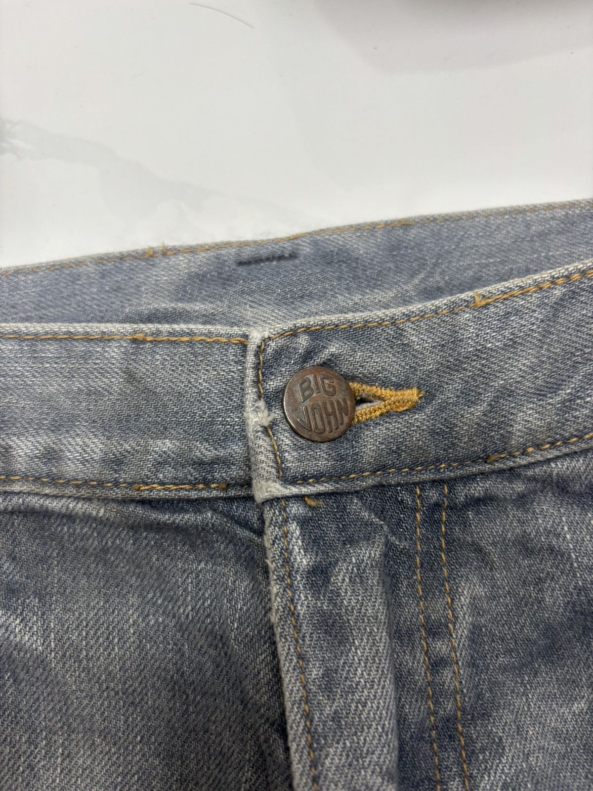 Hysteric Glamour × If Six Was Nine × Kapital RARE VINTAGE JAPANESE DENIM BIG JOHN FADED GREY JEANS Size US 32 / EU 48 - 13 Thumbnail
