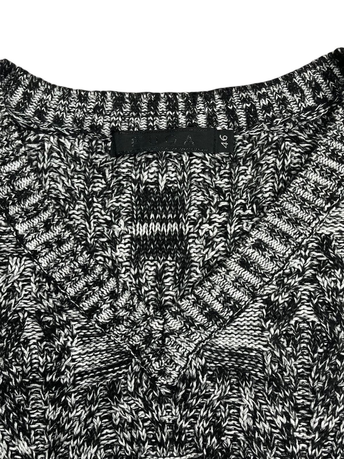 BUFFALO BOBS 2000s Fuga - Ombre Gradient Knitted Sweater Size US M / EU 48-50 / 2 - 4 Thumbnail