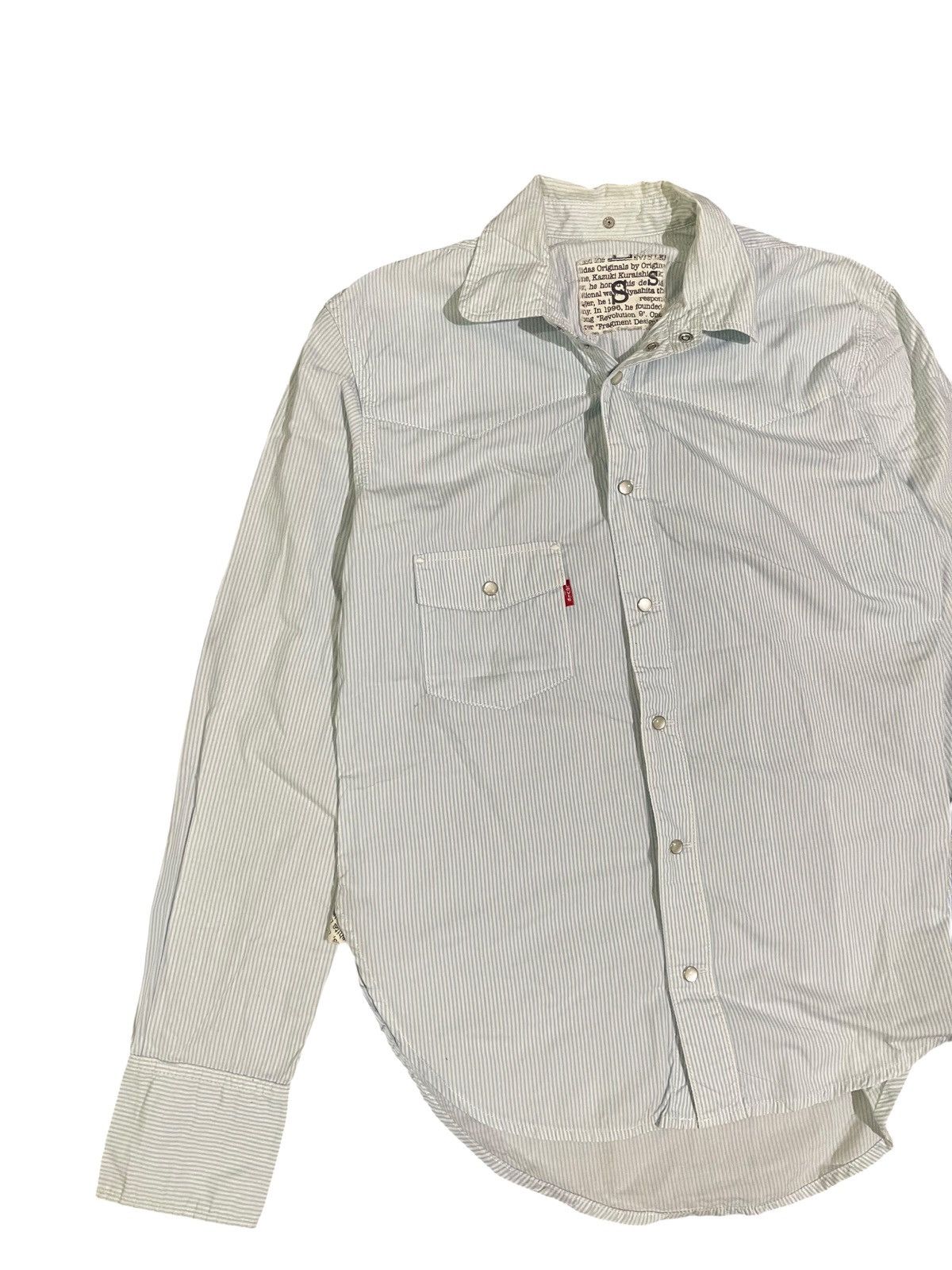 Takahiromiyashita The Soloist. 1990s Levi’s X Takahiro Miyashita X Kazuki Kuraishi Shirts Size US S / EU 44-46 / 1 - 2 Thumbnail