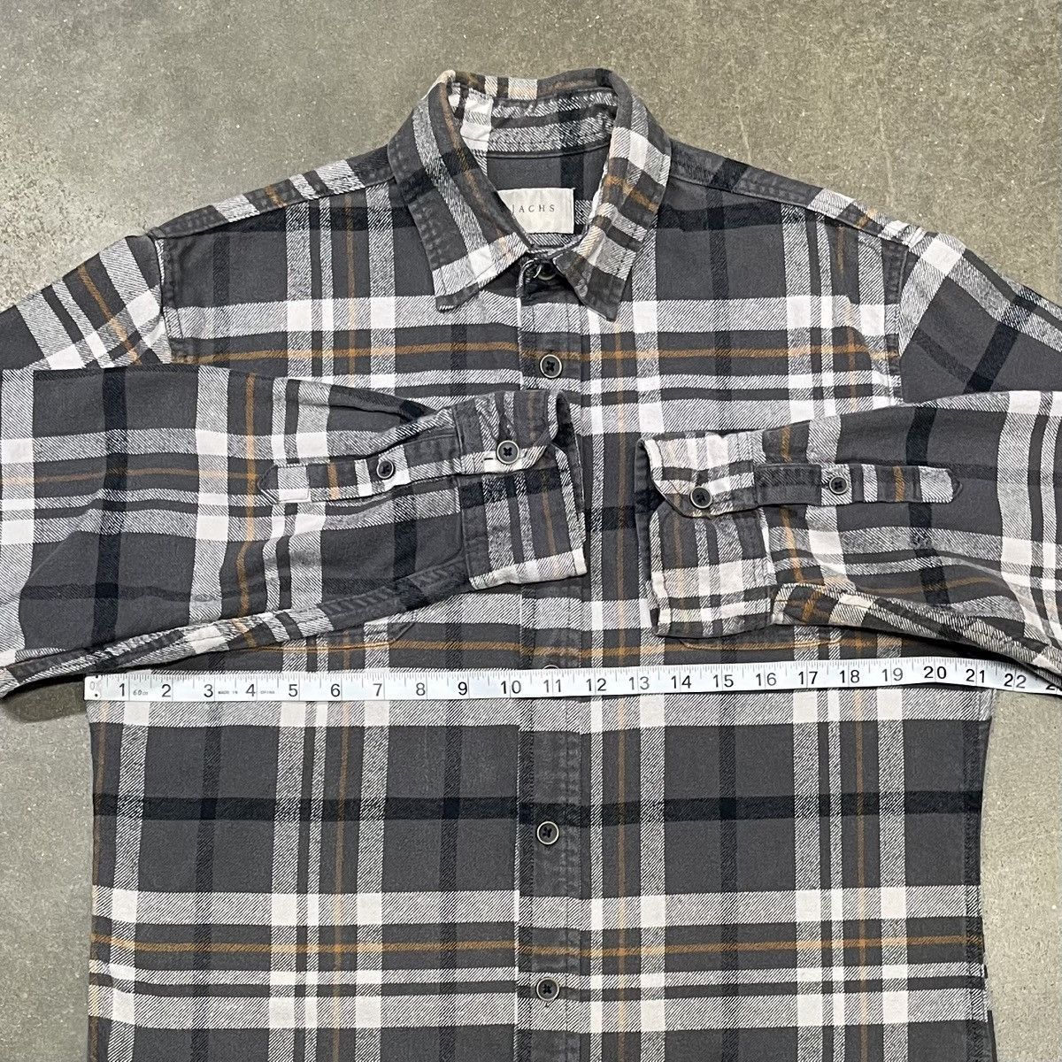 Other Jachs Plaid Heavy Flannel Outdoor Chore Shirt Size US L / EU 52-54 / 3 - 6 Thumbnail