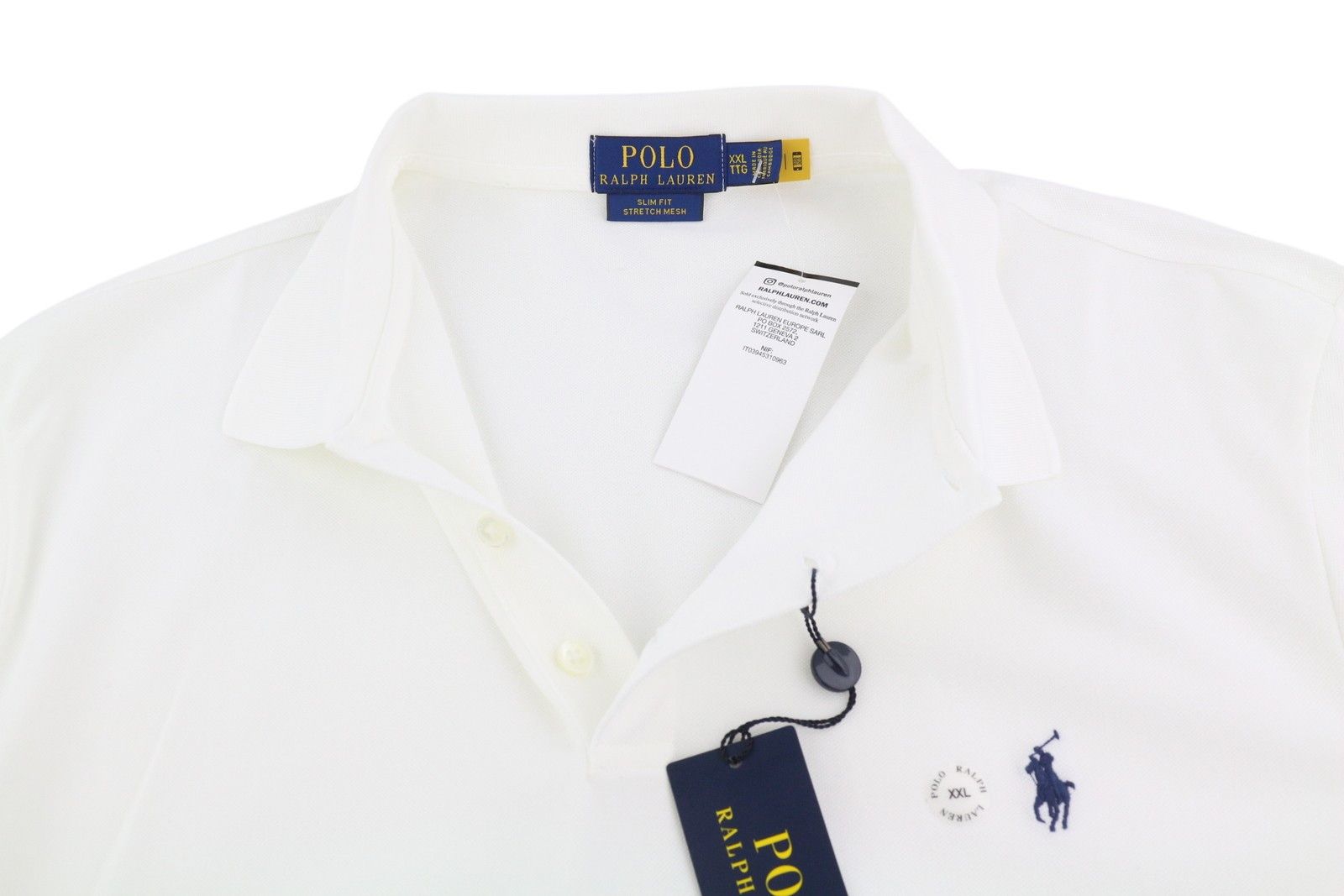 Polo Ralph Lauren SLIM FIT 2XL Short Sleeve Polo Stretch T-Shirt 84506 Size US XXL / EU 58 / 5 - 4 Thumbnail