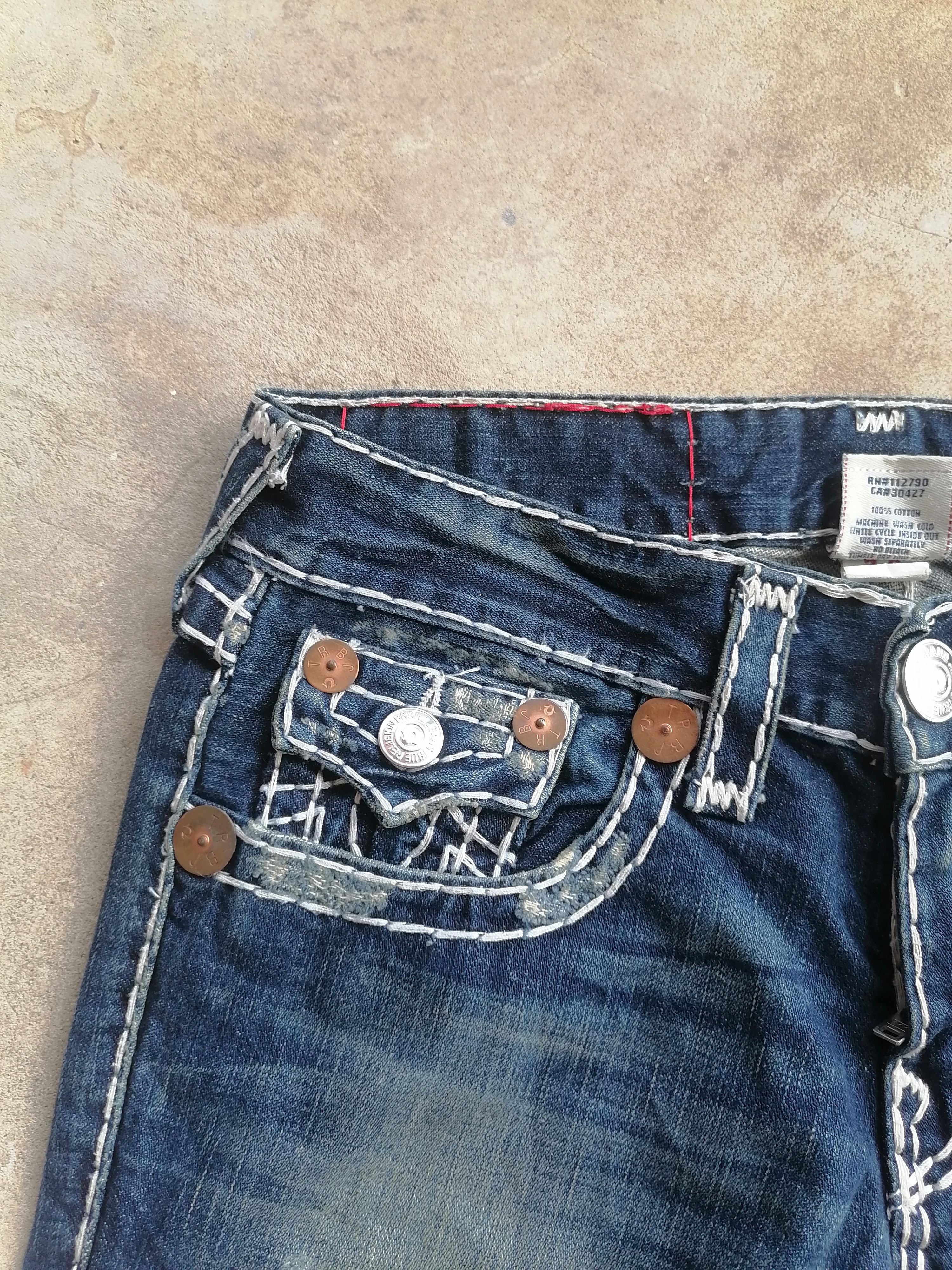 True Religion Joey Super T Flared Jeans
