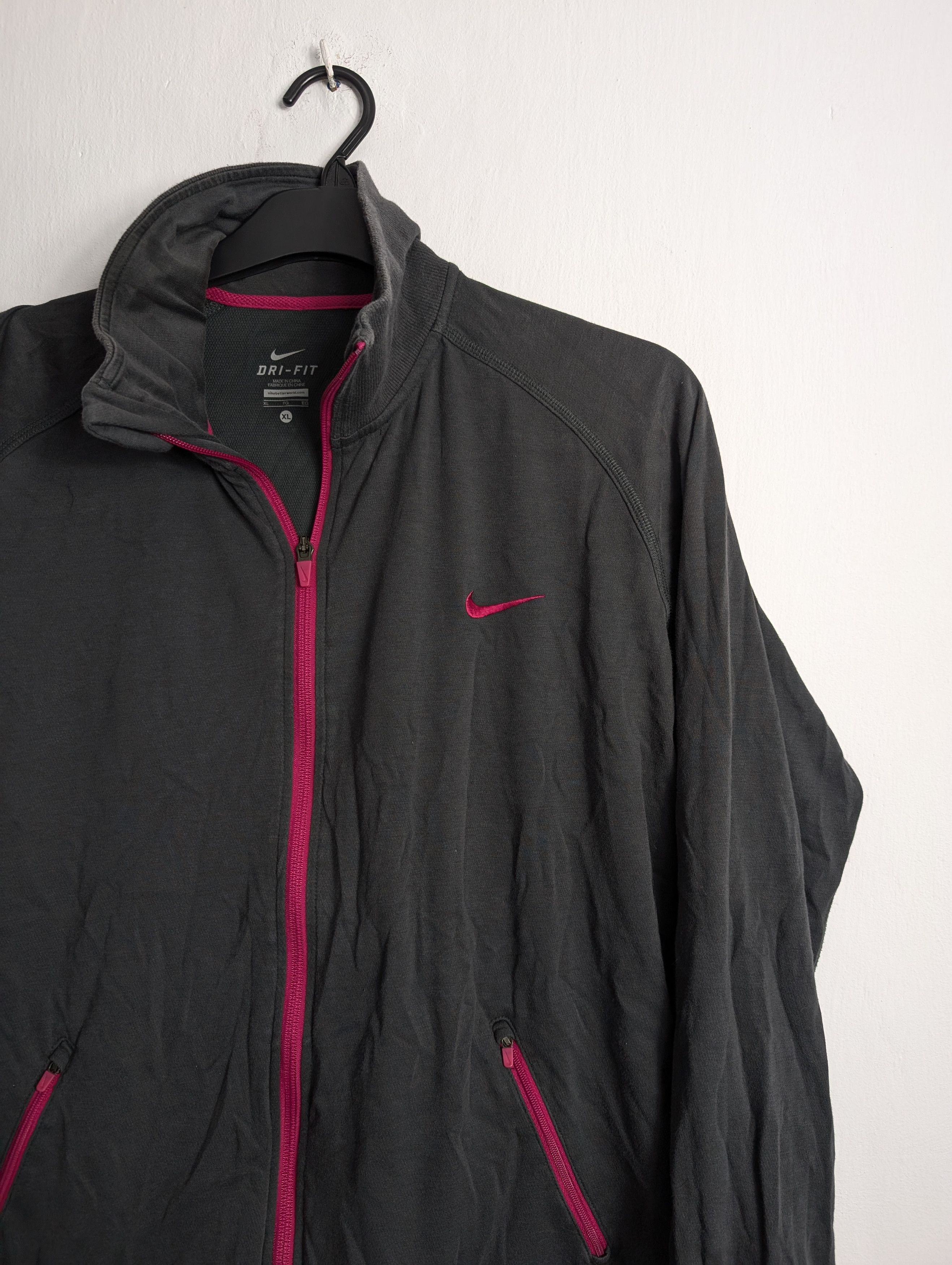 Nike Nike Zip Sweatshirt Sportswear Gym Size XL / US 12-14 / IT 48-50 - 2 Thumbnail
