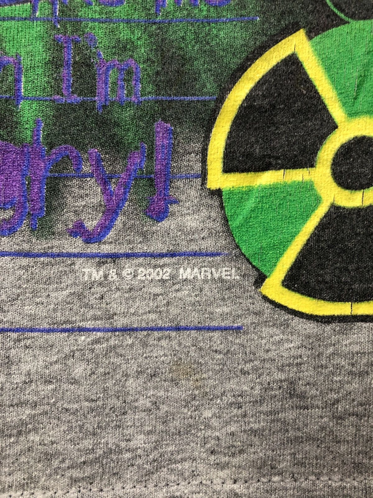 Marvel Comics × Vintage Vintage Hulk Marvel 2002 T-Shirt Size US XL / EU 56 / 4 - 4 Thumbnail