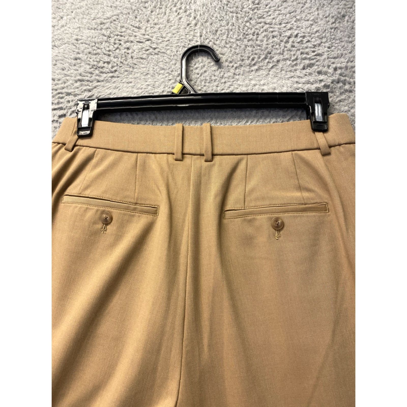 Uniqlo Uniqlo Pants Women Gold Pleated Wide-Leg 31x32 Adult Regular Wide-Leg Dress Pants Womens Size 24" / US 00 / IT 34 - 7 Thumbnail