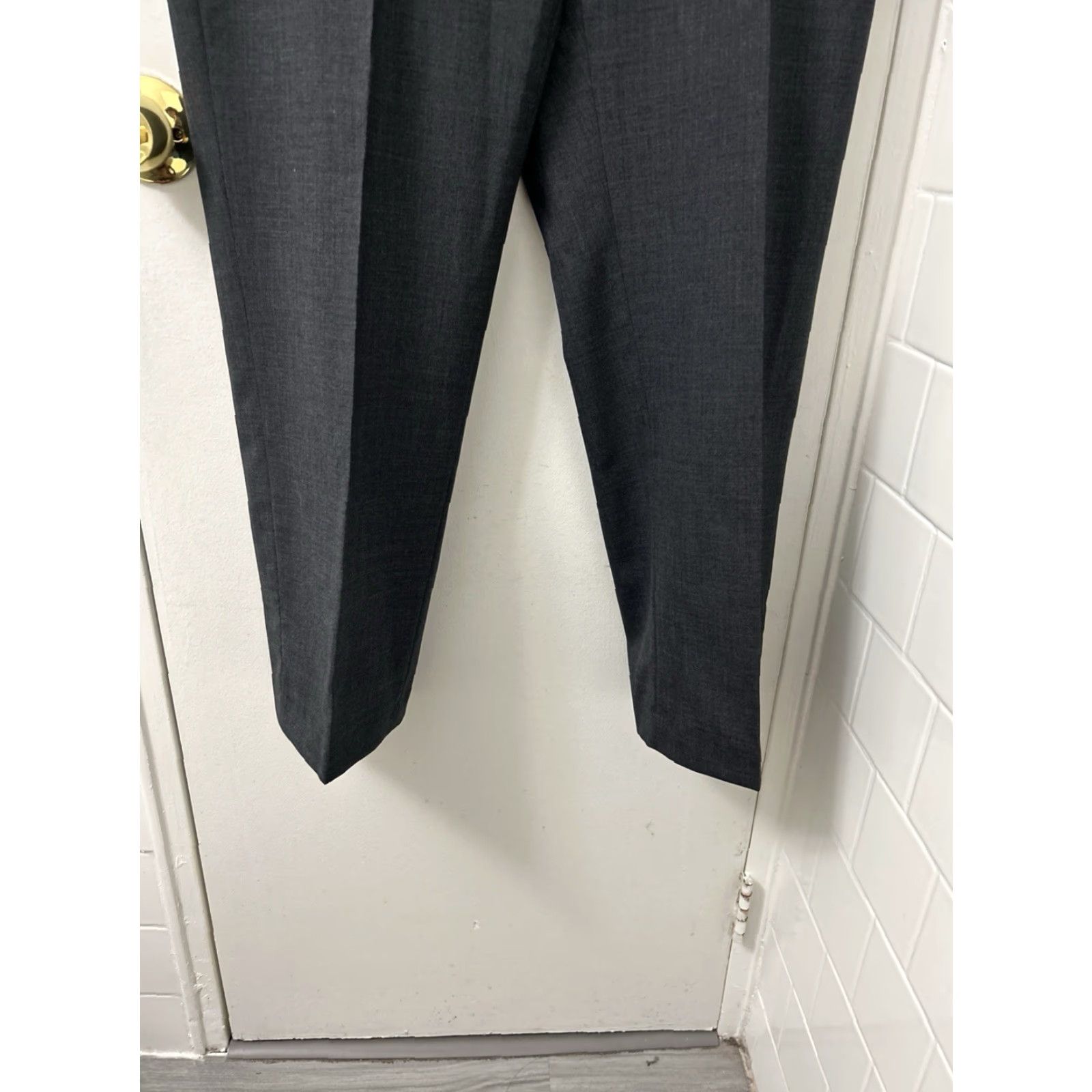 Ralph Lauren Lauren Ralph Lauren Total Comfort Pants Mens 38x30 Gray Wool Dress Pants Business Workwear N/A Size US 38 / EU 54 - 3 Thumbnail