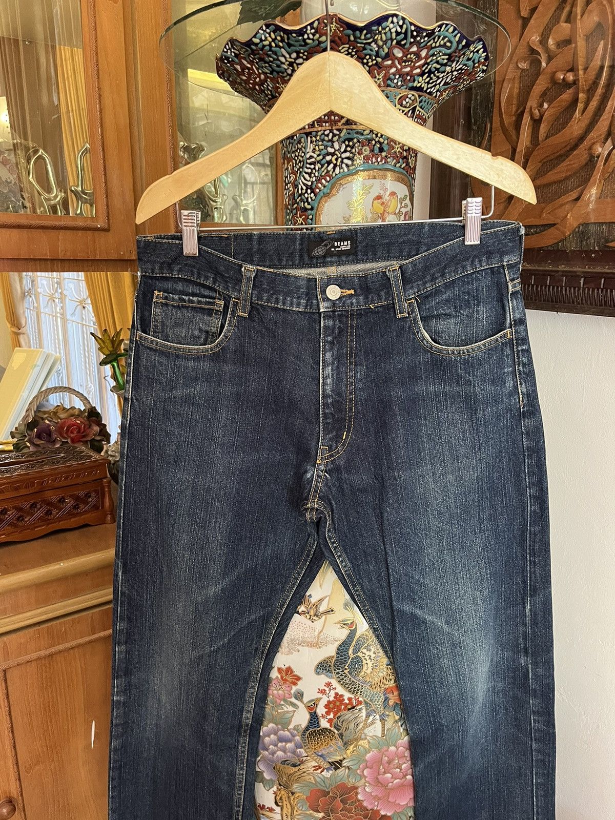 Beams Japan × Beams Plus × Japanese Brand BEAMS JAPAN STRAIGHT JEANS Size US 32 / EU 48 - 2 Thumbnail