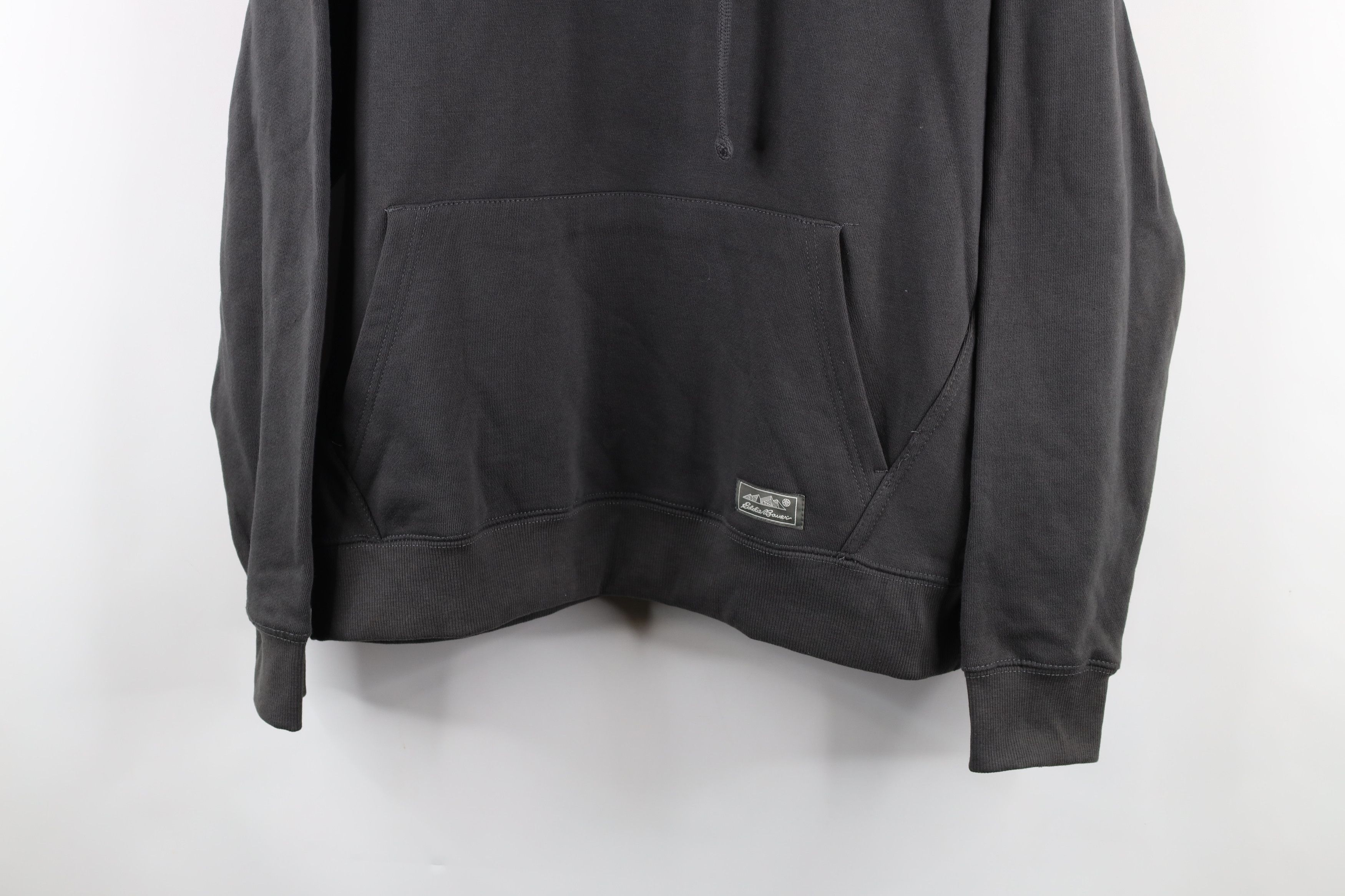 Eddie Bauer Eddie Bauer Out Mountains Hoodie Sweatshirt Charcoal Gray Size US L / EU 52-54 / 3 - 3 Thumbnail