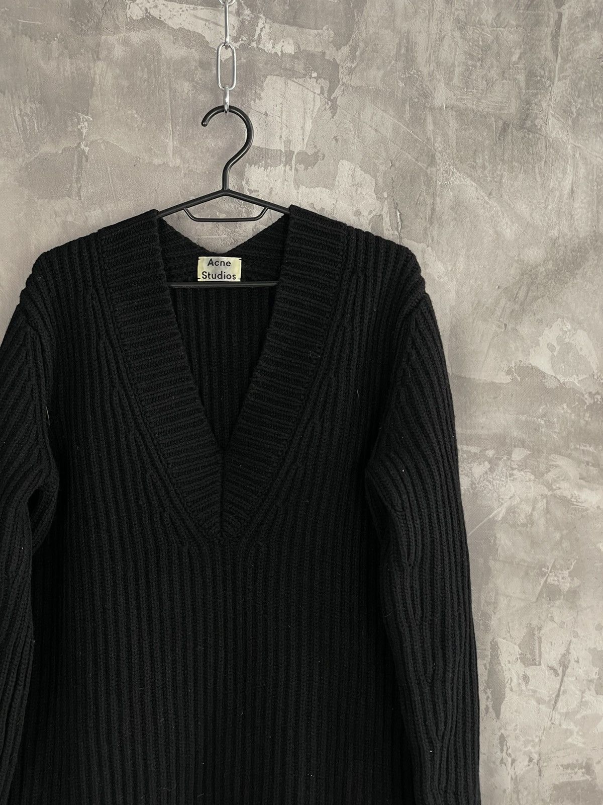 Acne Studios Acne Studios V Neck Sweater Knit Jumper Size XS Size XS / US 0-2 / IT 36-38 - 4 Thumbnail