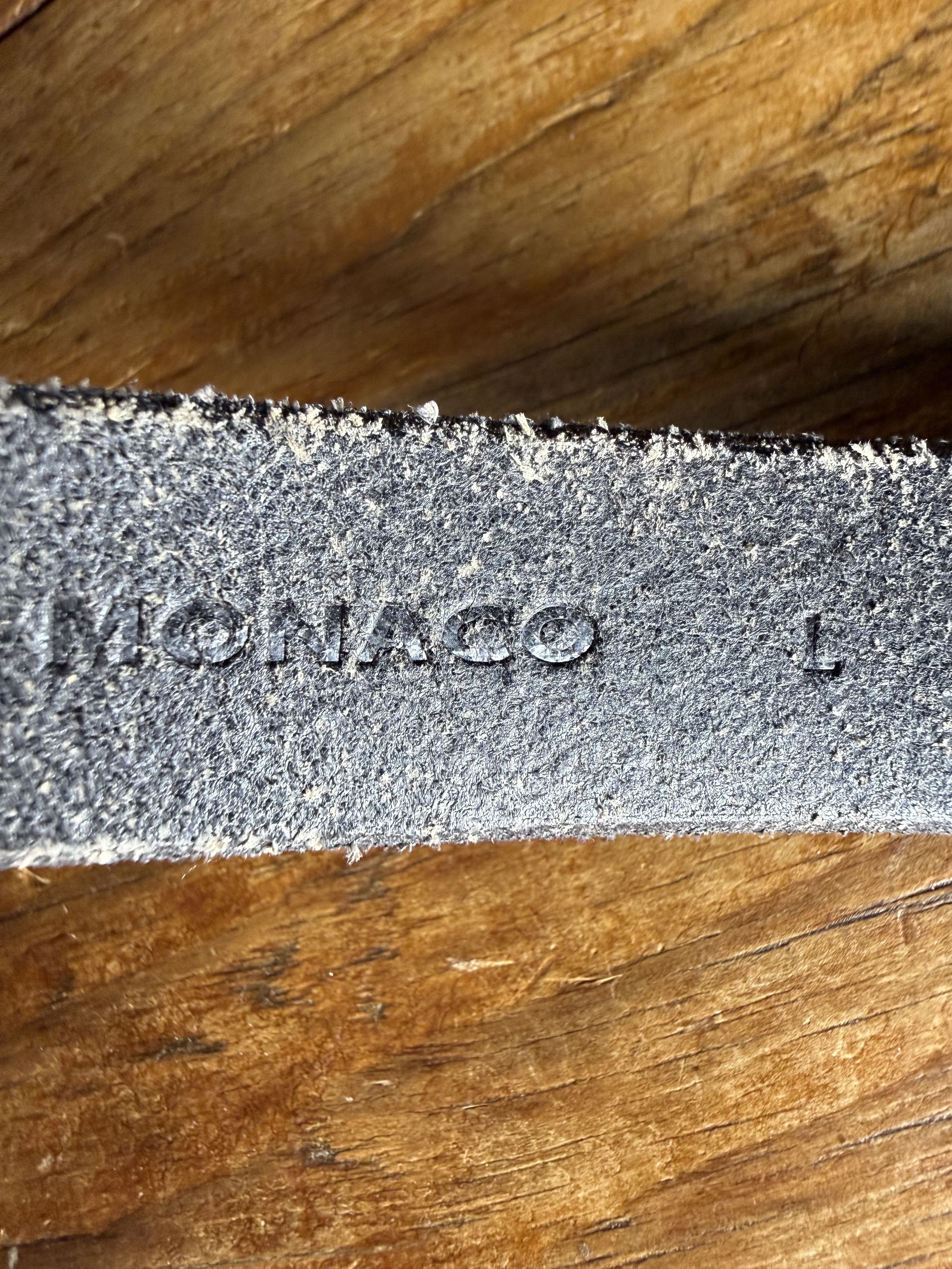 Club Monaco Club Monaco Brown Leather Loop Belt, Men's Large Size 36 - 4 Thumbnail