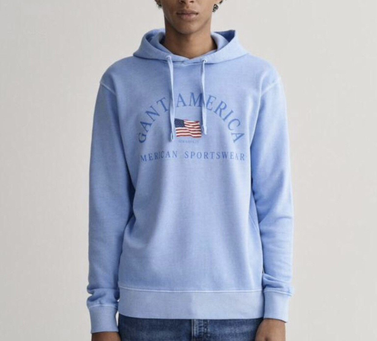 Image of Gant Hoodie in Blue, Men's (Size XL)