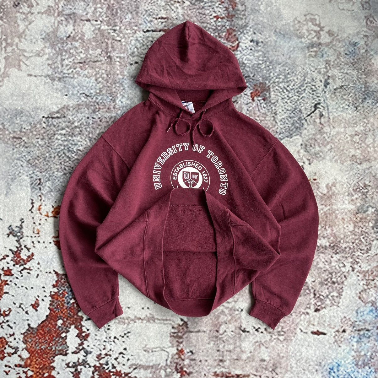 Jerzees 00s Jerzees NuBlend Boxy Maroon Size US M / EU 48-50 / 2 - 2 Thumbnail