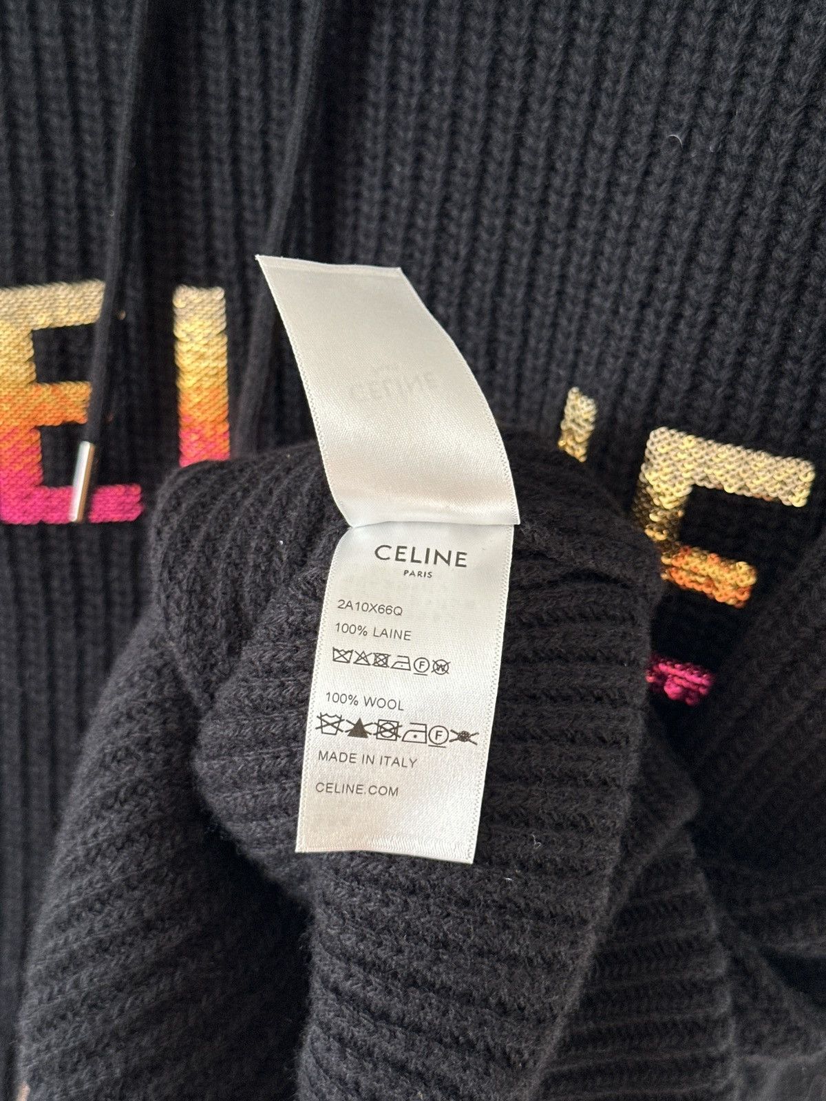 Celine Celine Hoodie size XL Size US XL / EU 56 / 4 - 4 Thumbnail
