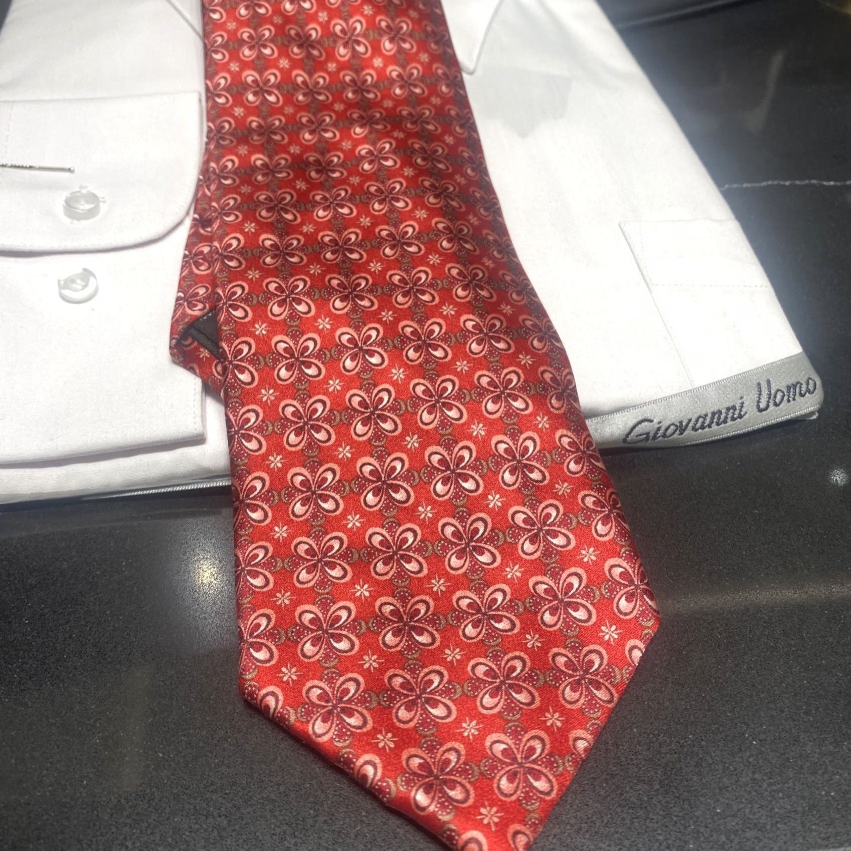 Ermenegildo Zegna Emenegildo Zegna Silk Tie EUC Men Tie Multicolor Silk EUC Ermenegildo Zegna Men Tie Multicolor Silk Tie Size ONE SIZE - 3 Thumbnail