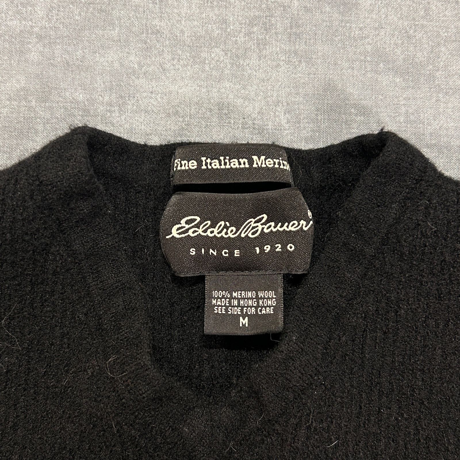 Eddie Bauer Eddie Bauer Fine Italian Merino wool knit sleeveless top Med Size M / US 6-8 / IT 42-44 - 3 Thumbnail