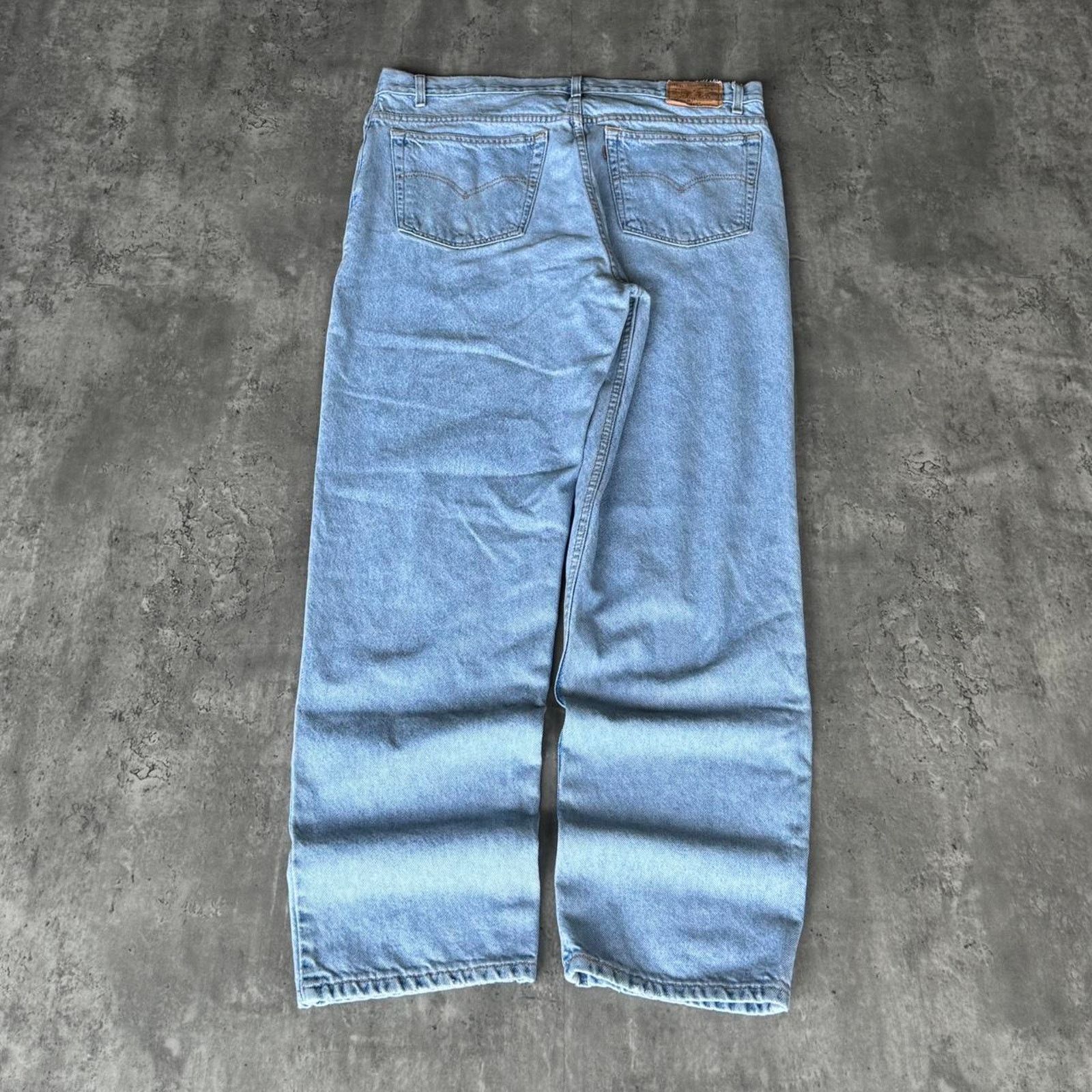 Levi's × Levi's Vintage Clothing × Vintage Vintage Levi’s 540 Relaxed Fit Baggy Light Wash Skater Jeans Size US 39 - 1 Thumbnail