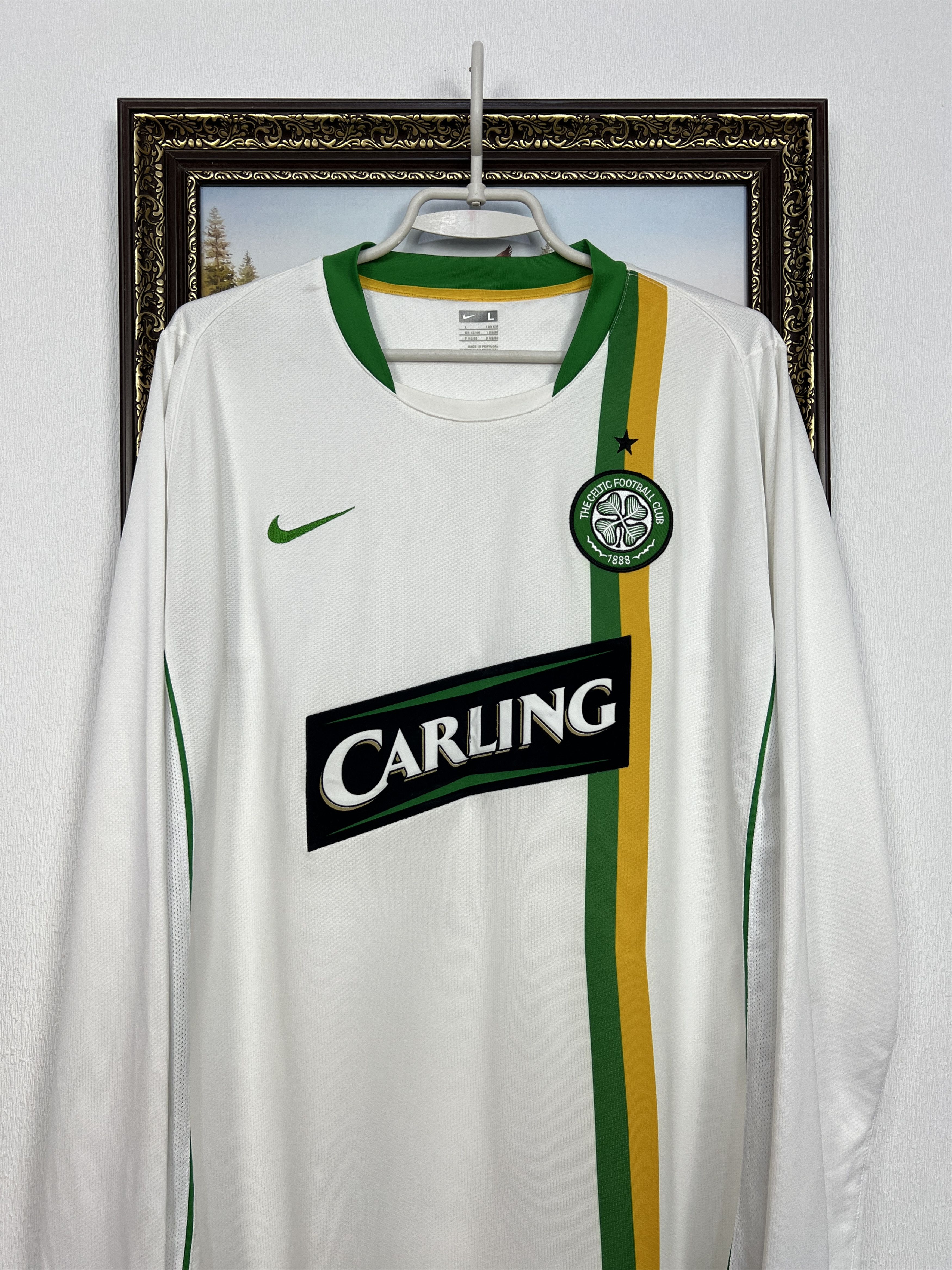 Nike Celtic Shirt football shirt 2006 Soccer Nike Long Sleeve Size US L / EU 52-54 / 3 - 2 Thumbnail
