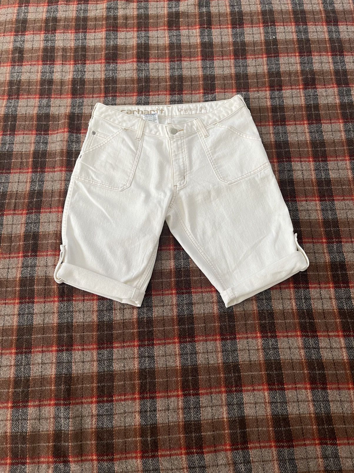 Carhartt × Polo Ralph Lauren × Vintage Modern Carhartt original fit hiking shorts Size 32" / US 10 / IT 46 - 1 Thumbnail