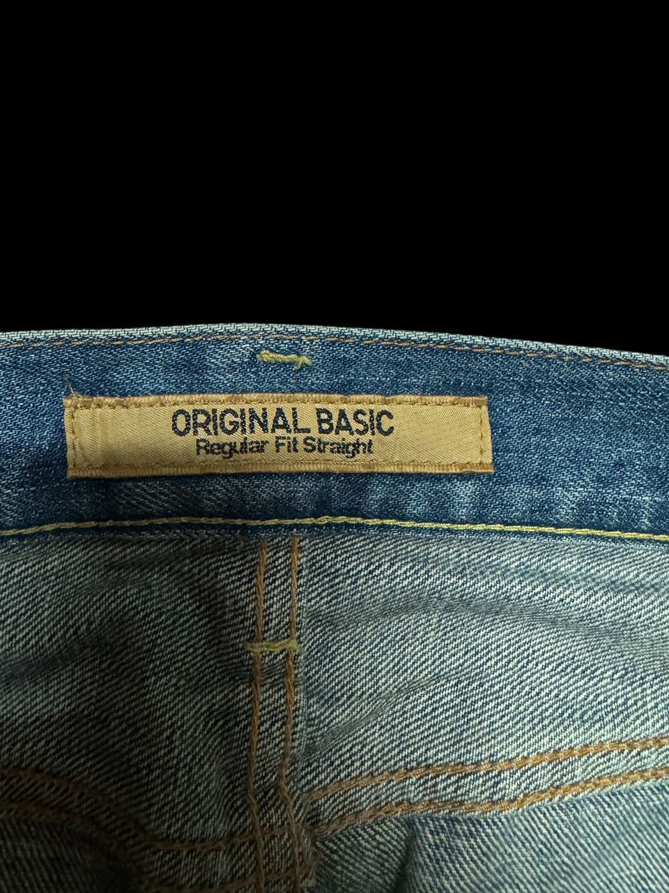 Kapital Insane Uniqlo Regular Fit Straight Mudwash Denim Jeans Size US 30 / EU 46 - 10 Thumbnail