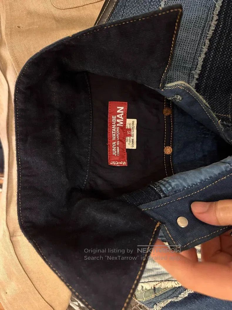 Junya Watanabe Junya Watanabe x Levi's Patchwork Denim Jacket. Size US XS / EU 42 / 0 - 4 Thumbnail