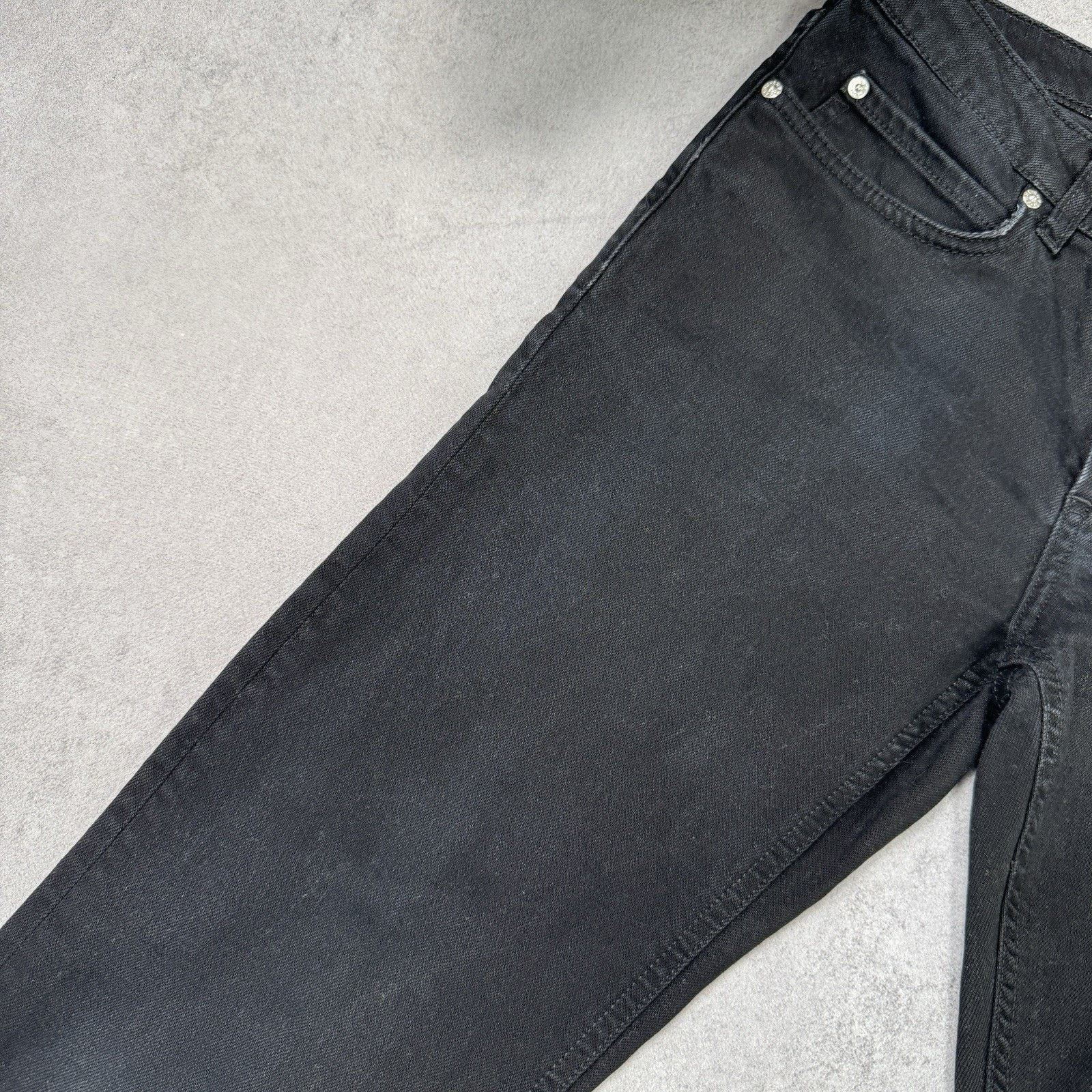 Acne Studios ACNE JEANS Hep Display Jeans Women's W29/L32 Fade Effect Zip Size 29" - 4 Thumbnail