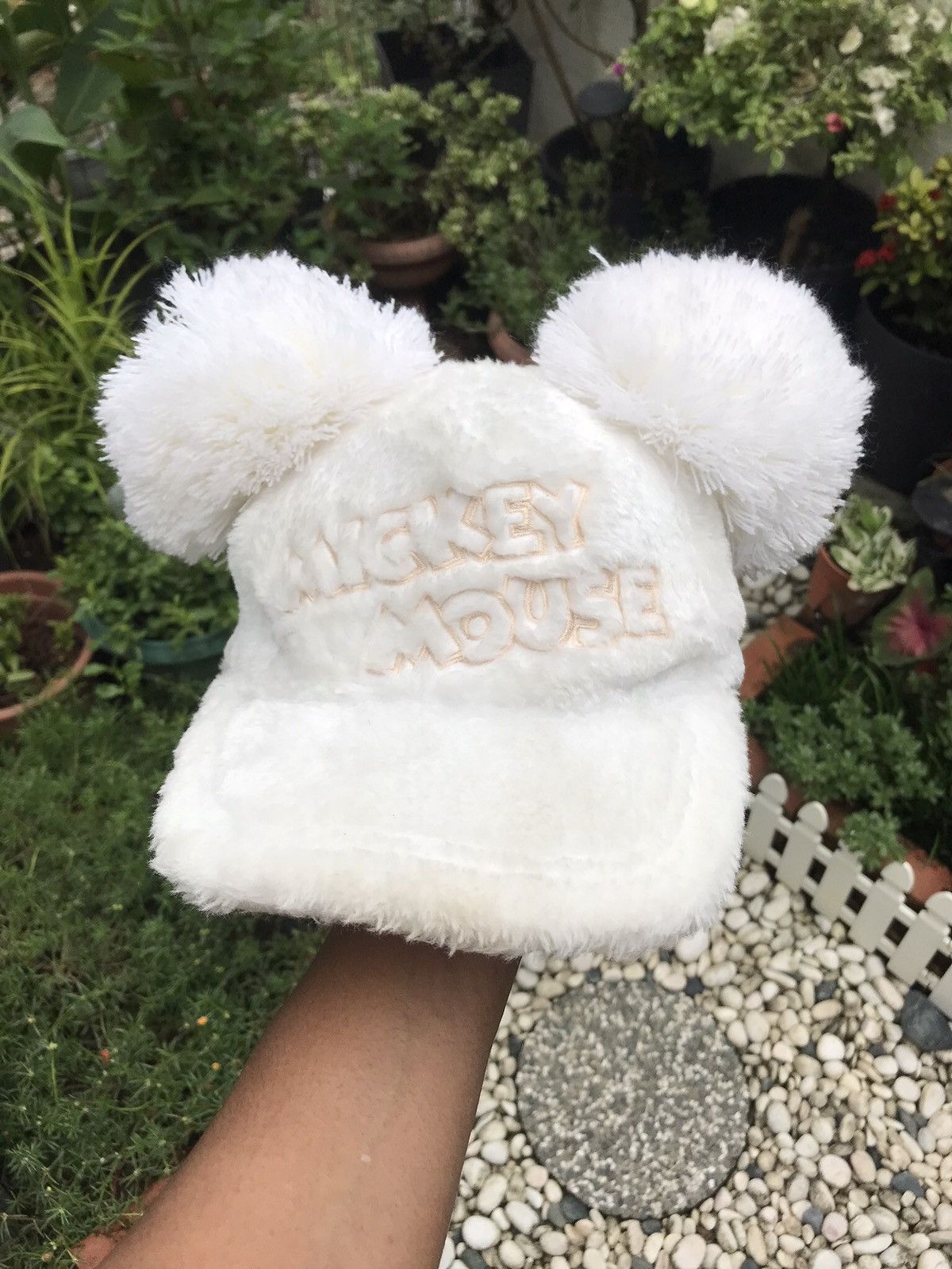 Disney ACCEPT OFFER 💥 AUTHENTIC MICKEY MOUSE FULL FAUX FUR CAP HAT Size ONE SIZE - 1 Thumbnail