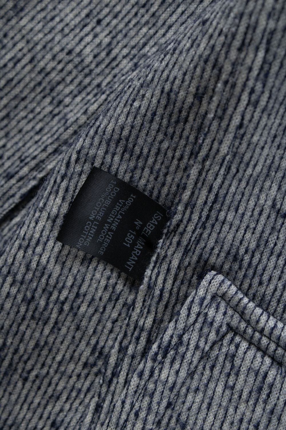 Isabel Marant Etoile Isabel Marant Etoile, blue tweed jacket with zipper Size XS / US 0-2 / IT 36-38 - 6 Thumbnail
