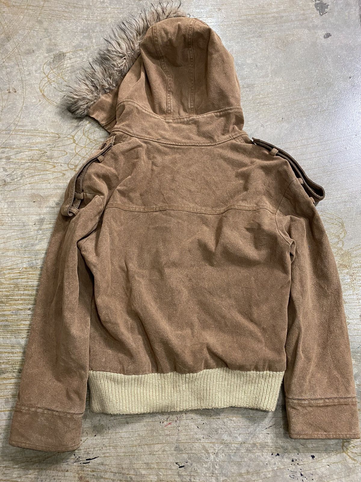 Beauty Beast Vtg OZONE ROCKS Hysteric suede leather fur jacket Size US S / EU 44-46 / 1 - 13 Thumbnail