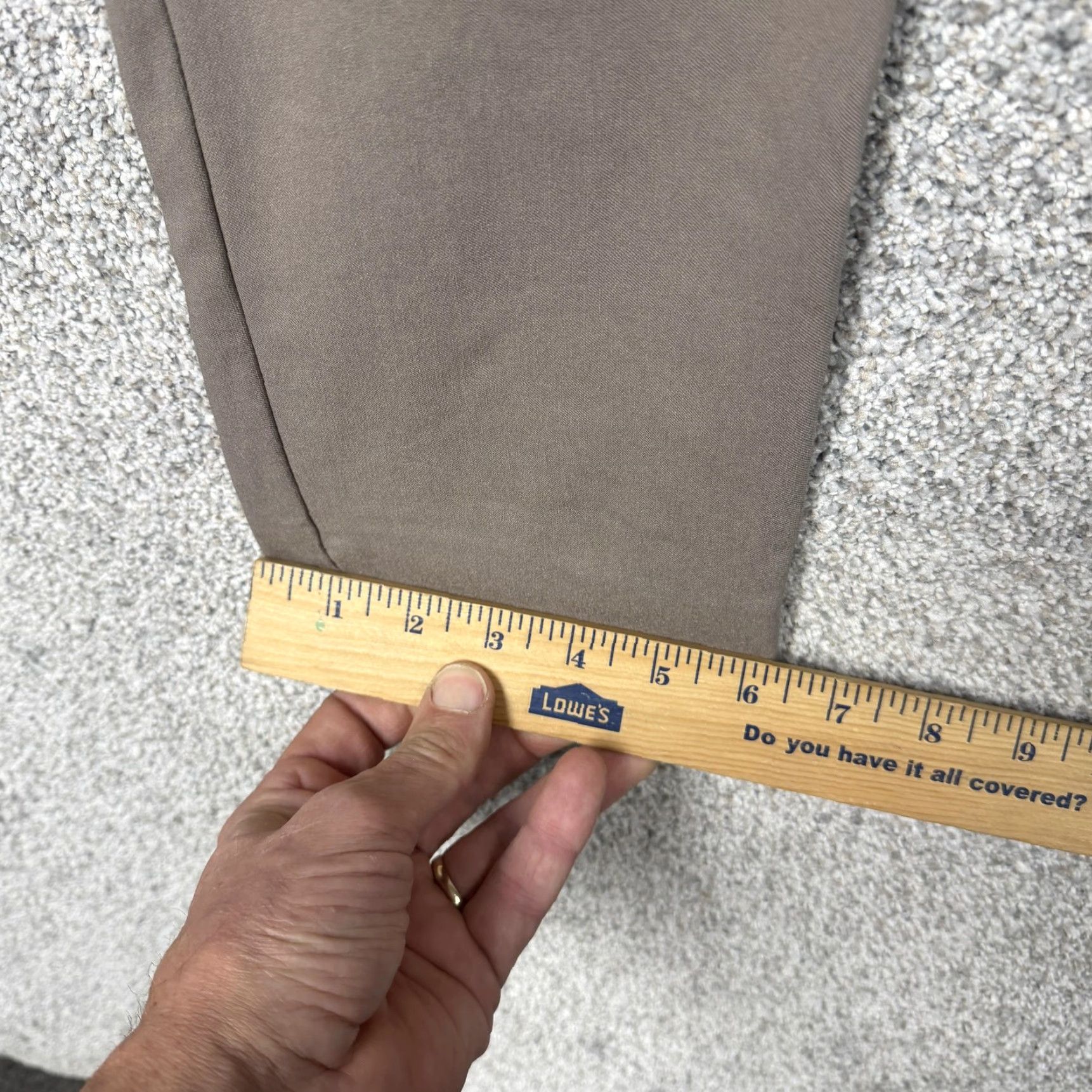 Vintage Chico's Chicos Perfect Stretch Taupe Pull-On Ankle Pants 00 Women Slim Tapered Pockets Flat Front Stretch Ponte Casual Formal Mens Womens Size 24" / US 00 / IT 34 - 3 Thumbnail