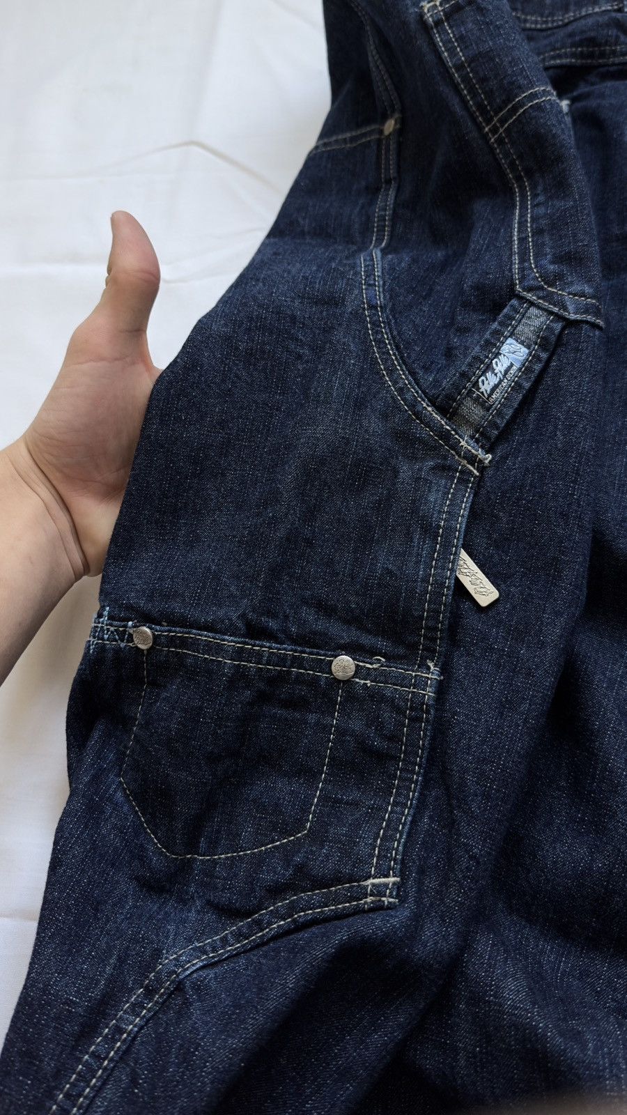 Pelle Pelle VINTAGE PELLE PELLE DENIM RAP BAGGY CARPENTER 90S RARE JEANS Size US 38 / EU 54 - 10 Thumbnail