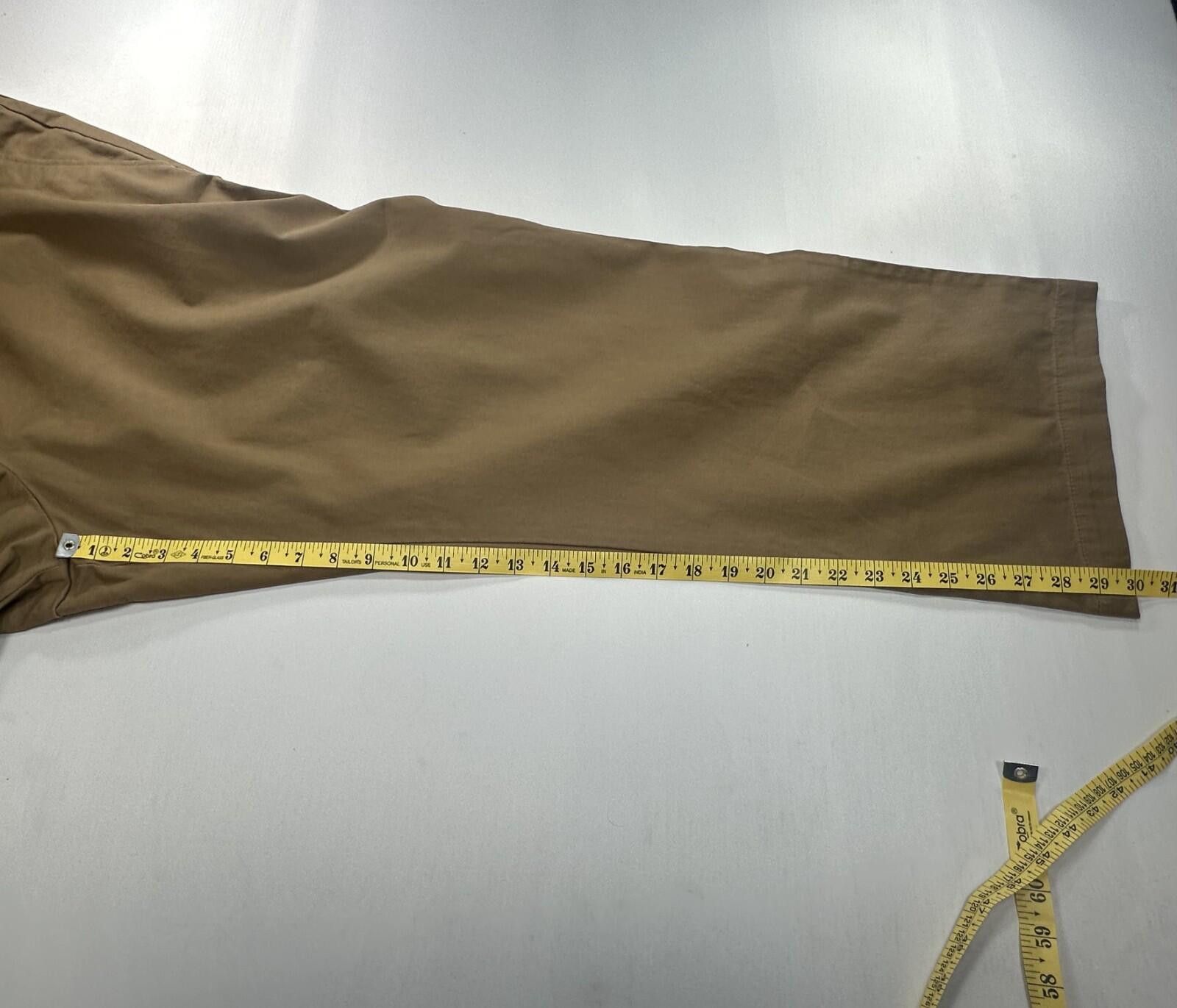 Old Navy Old Navy Classic Loose Flat Front Chinos Brown Mens 44/30 Size US 44 / EU 60 - 5 Thumbnail