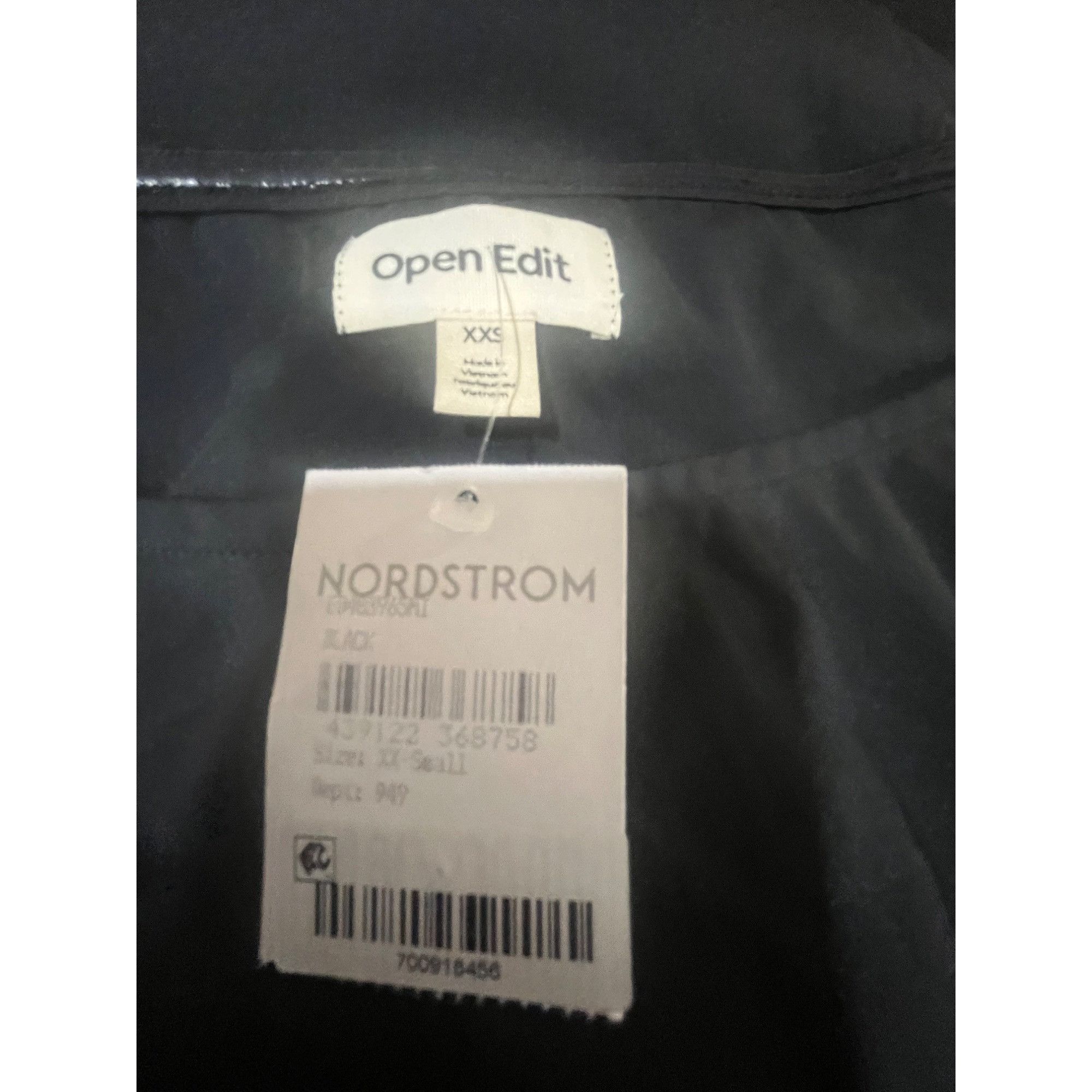Other Open Edit Off the Shoulder Sheath Dress, Black, XXS Size XXS / US 00 / IT 34 - 12 Thumbnail