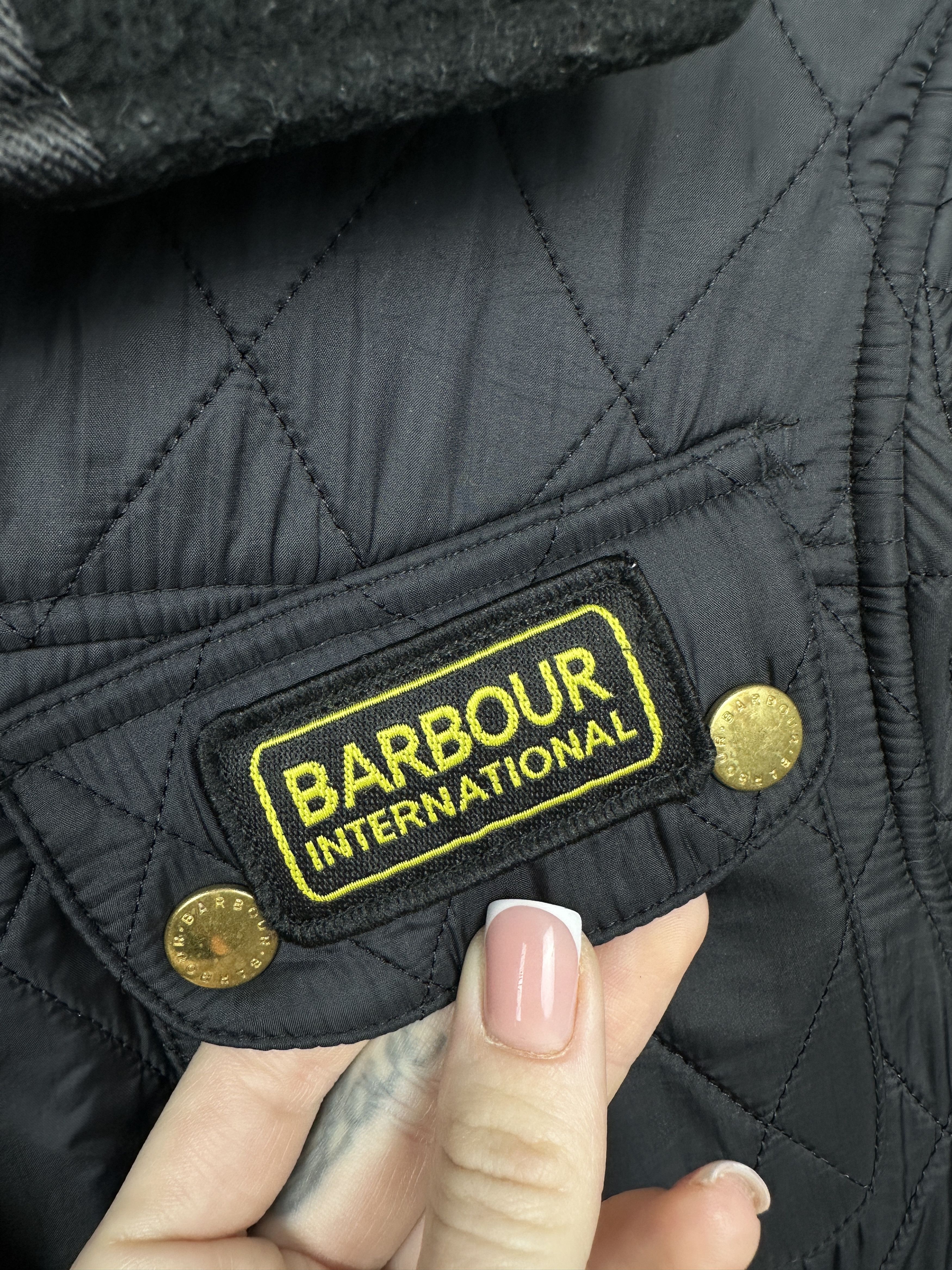 Barbour × Vintage Barbour International Womens Polarquilt Quilted Jacket Size M / US 6-8 / IT 42-44 - 3 Thumbnail